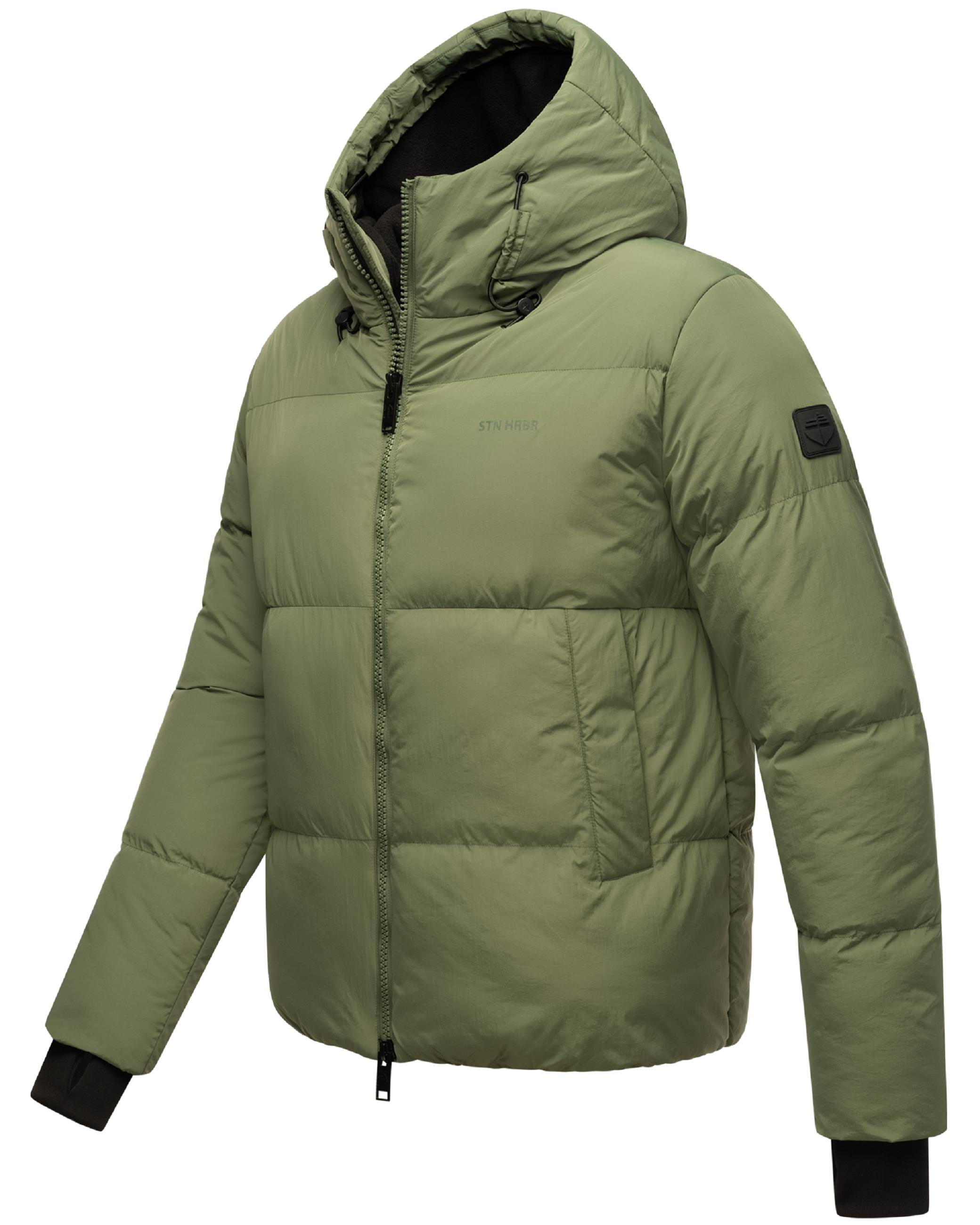 Winter Steppjacke mit Kapuze "Tayroos XX" Pine Olive