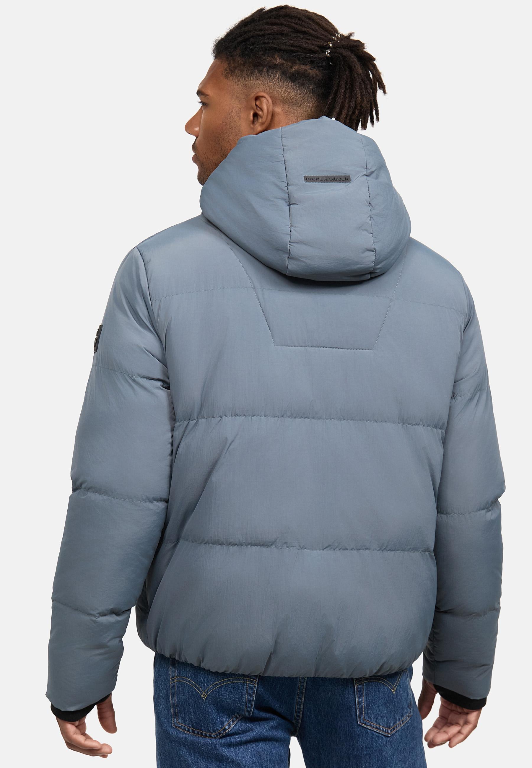 Winter Steppjacke mit Kapuze "Tayroos XX" Stormy Blue