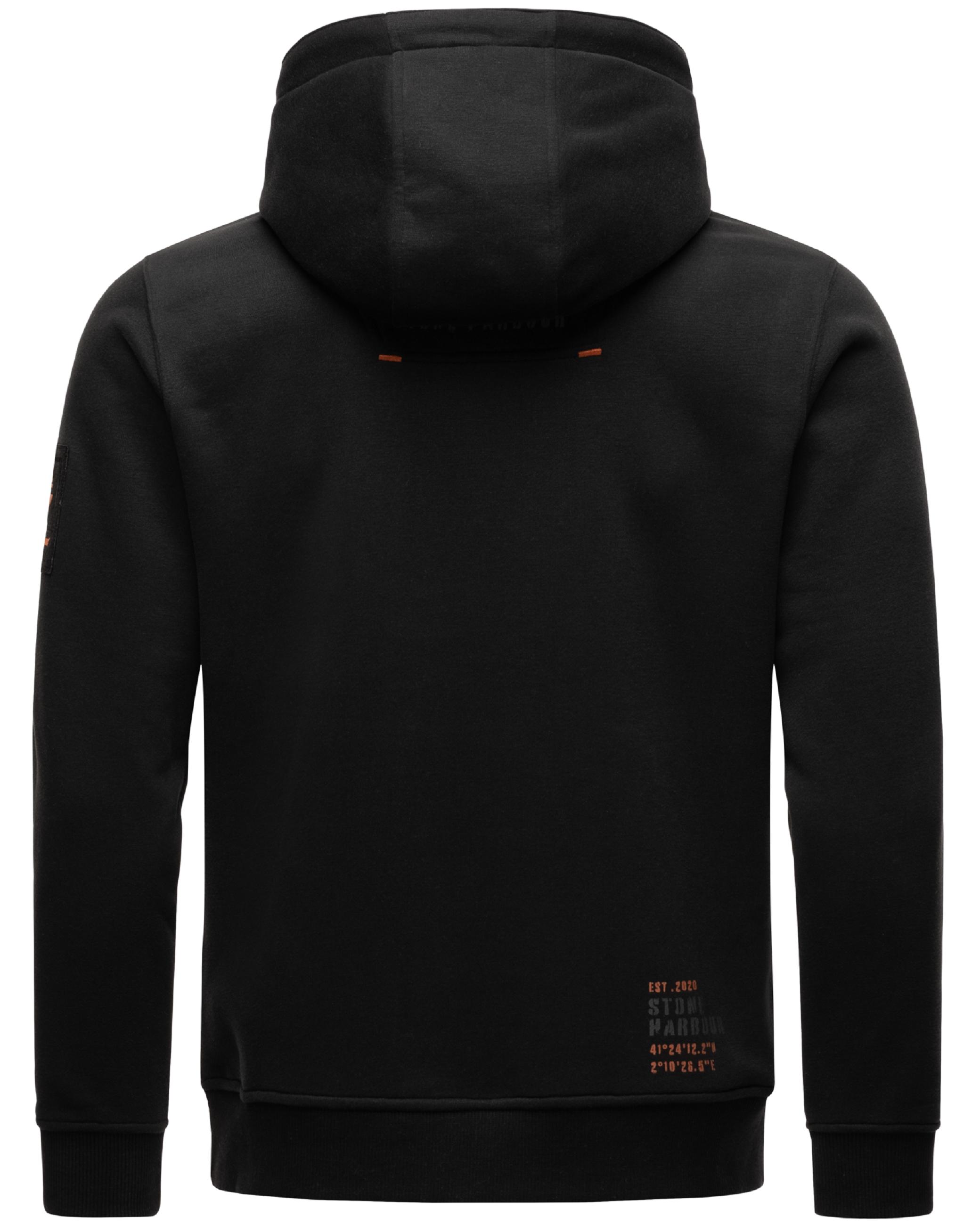 Sportlicher Hoodie "Ty Trey" Black