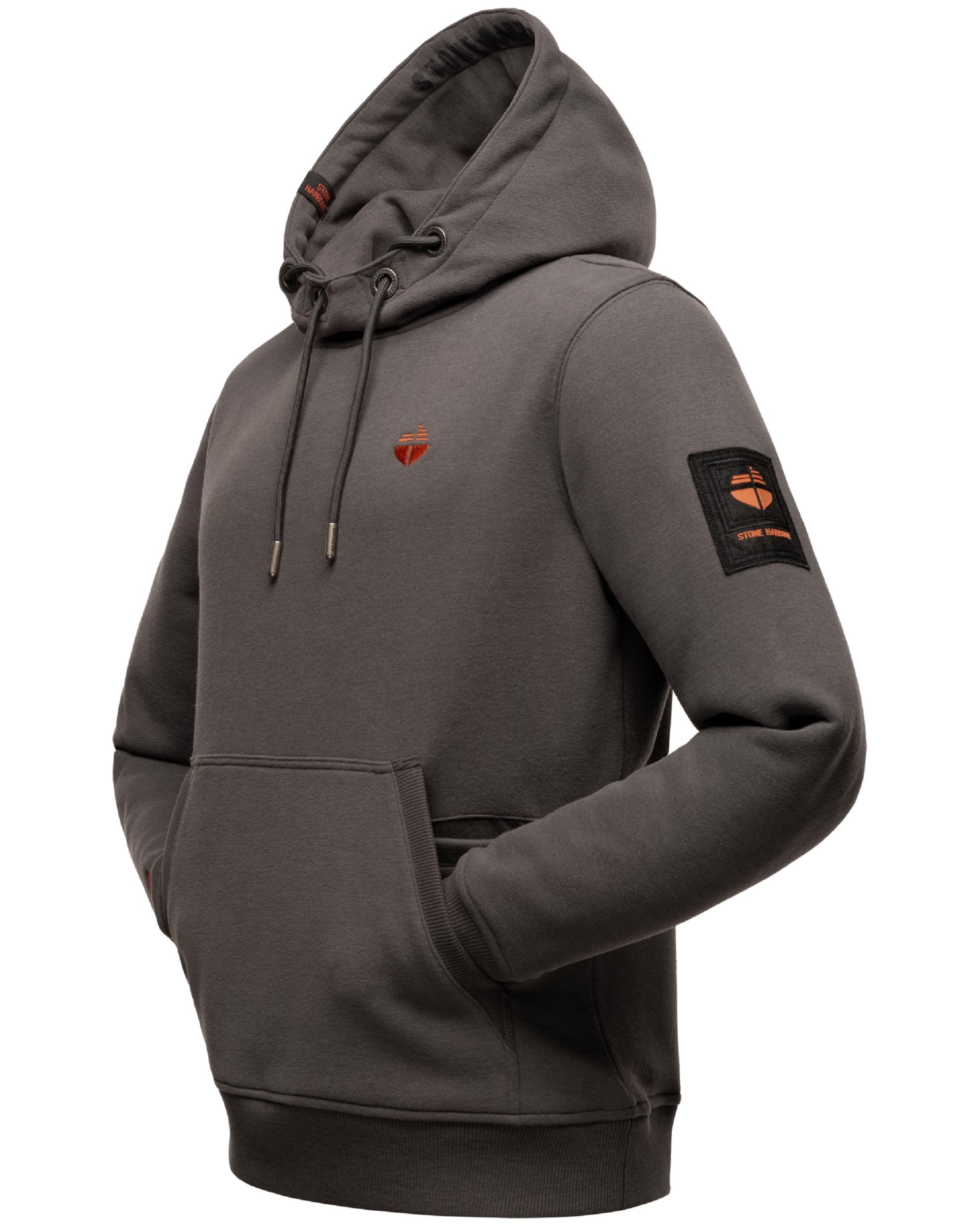 Sportlicher Hoodie "Ty Trey" Dark Grey