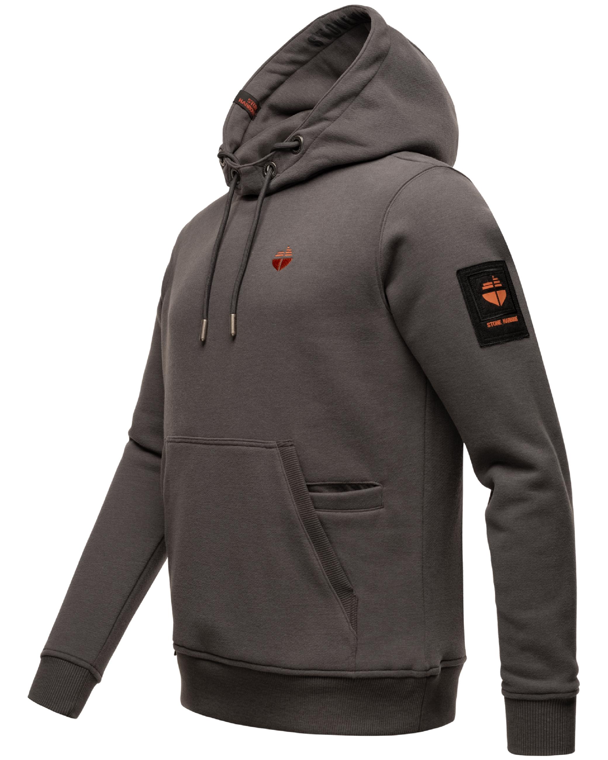 Sportlicher Hoodie "Ty Trey" Dark Grey