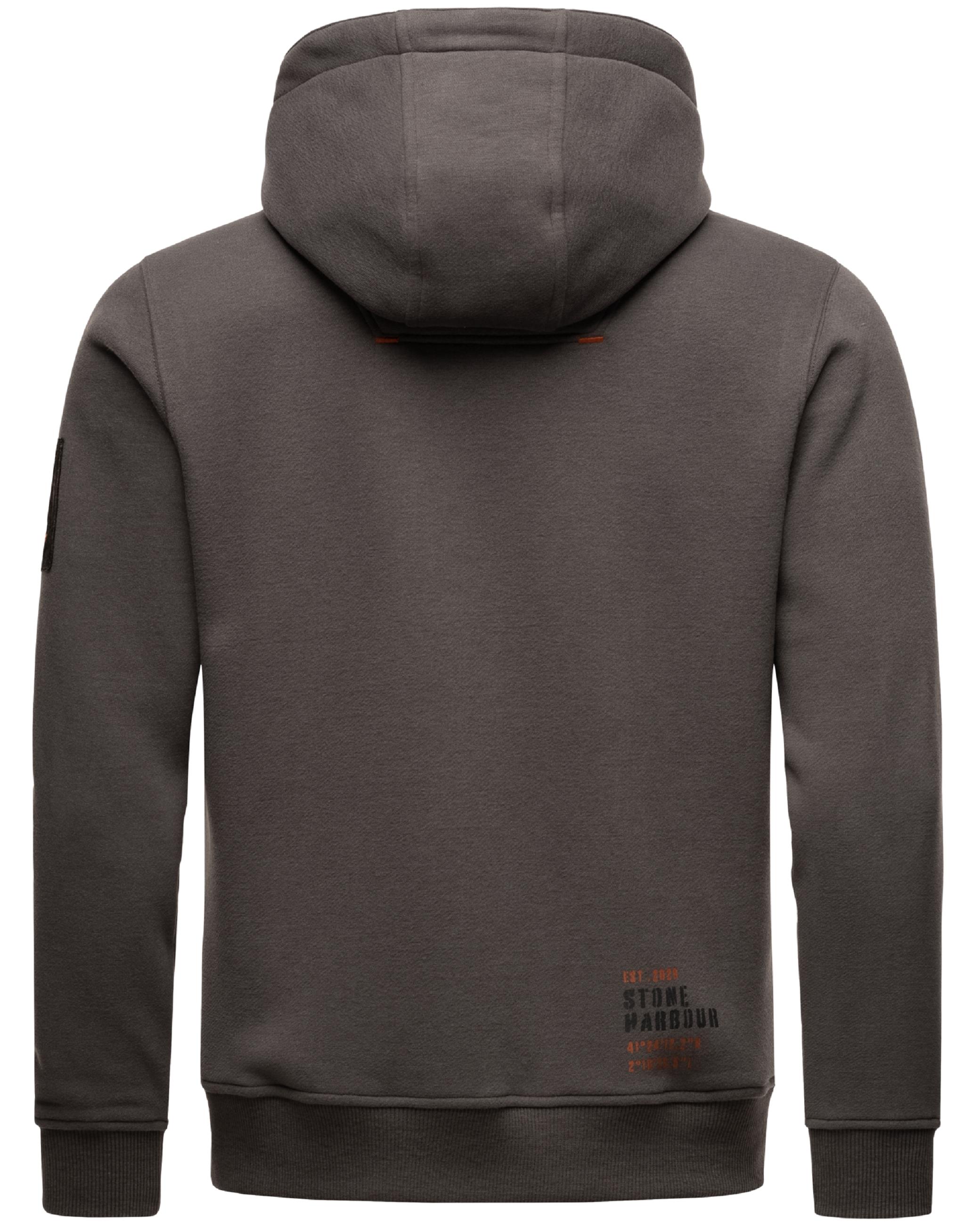 Sportlicher Hoodie "Ty Trey" Dark Grey