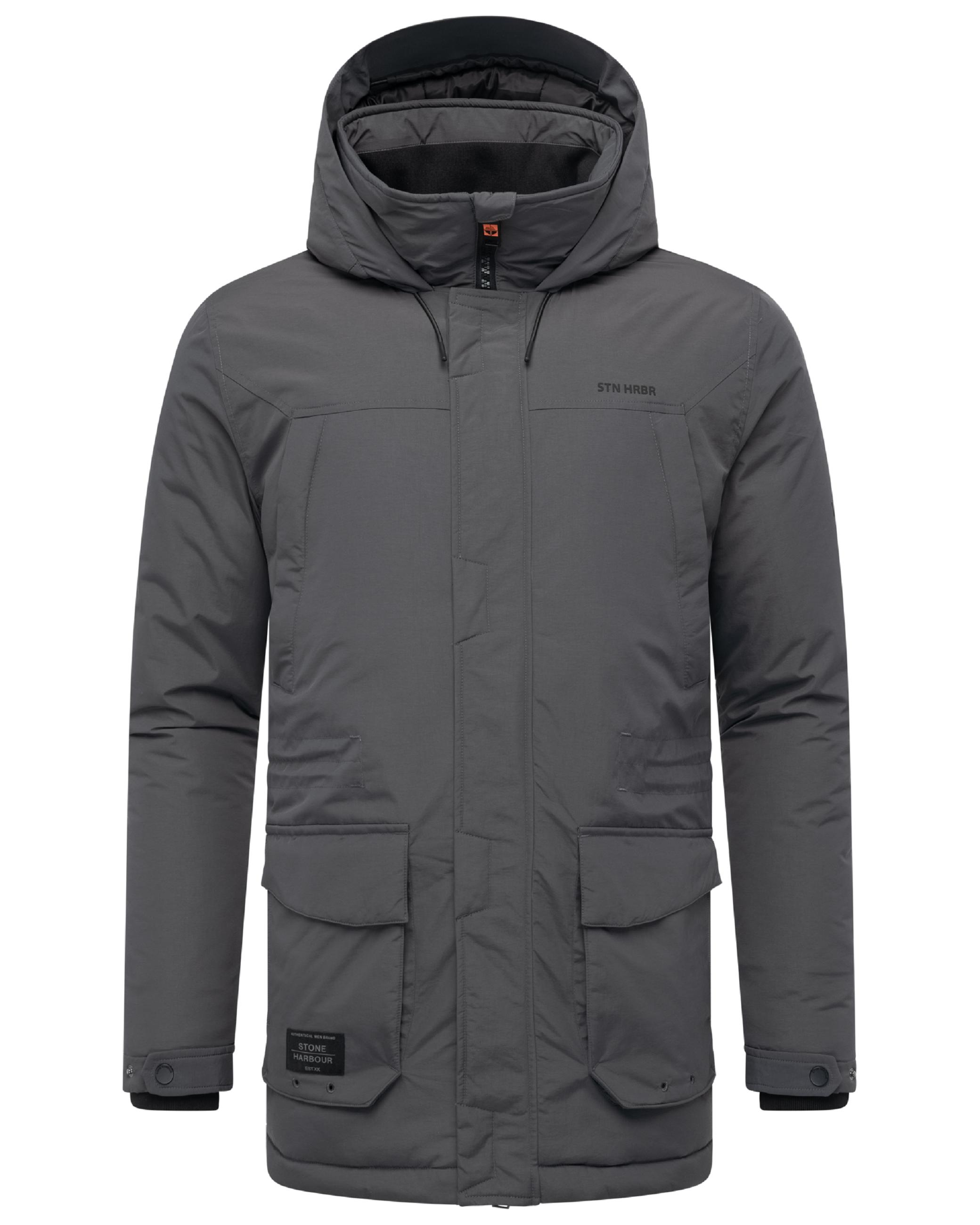 Winterjacke mit Kapuze "Wadiim XX" Anthracite