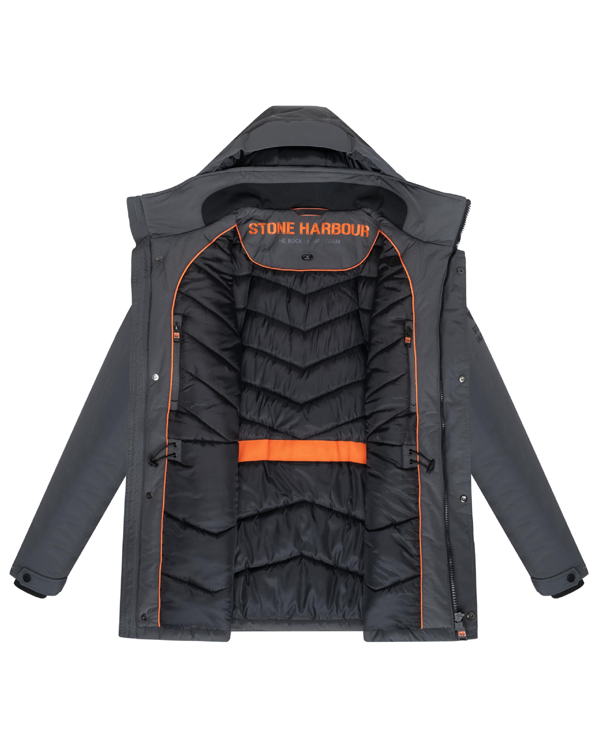 Winterjacke mit Kapuze "Wadiim XX" Anthracite