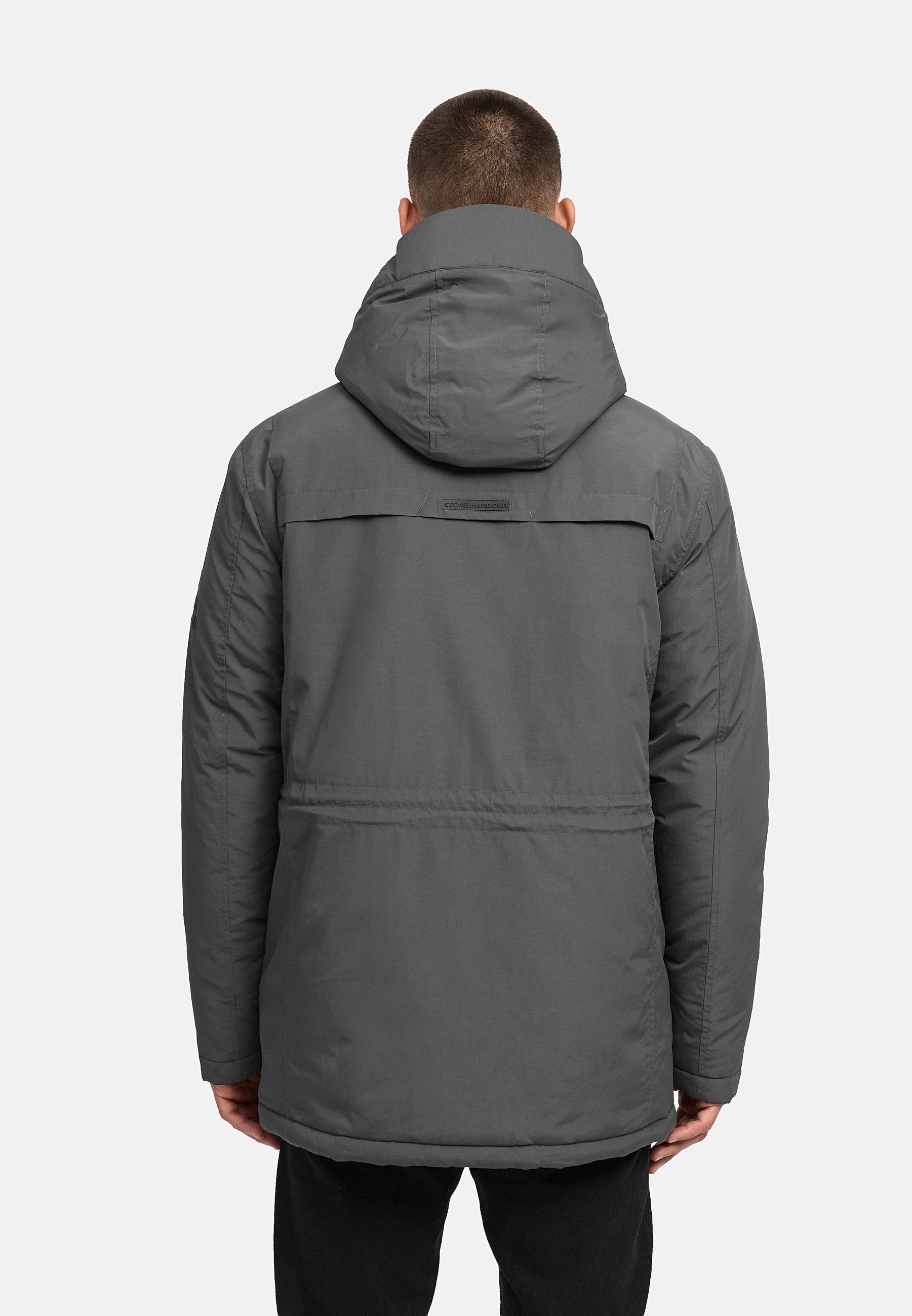 Winterjacke mit Kapuze "Wadiim XX" Anthracite