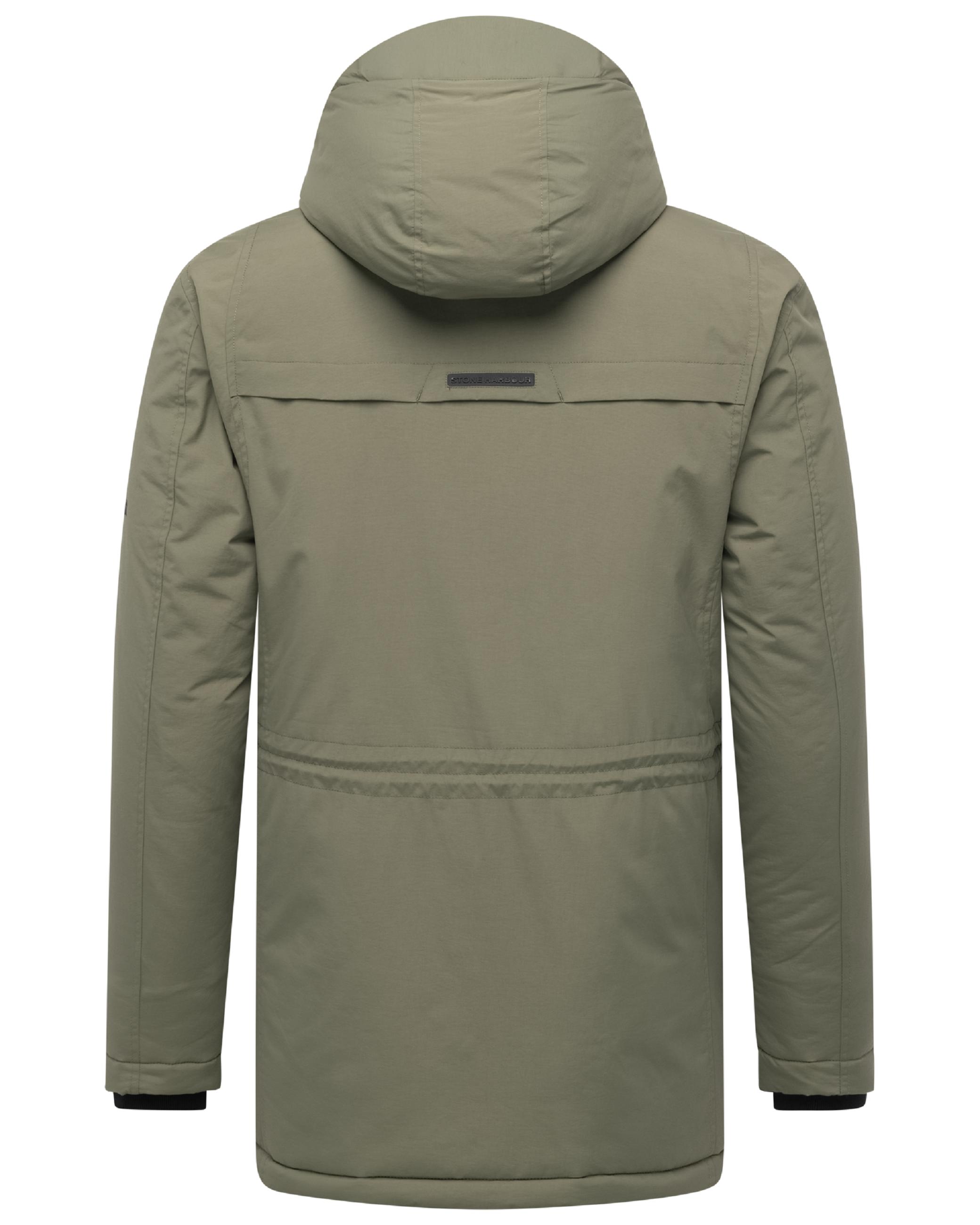 Winterjacke mit Kapuze "Wadiim XX" Dusty Olive
