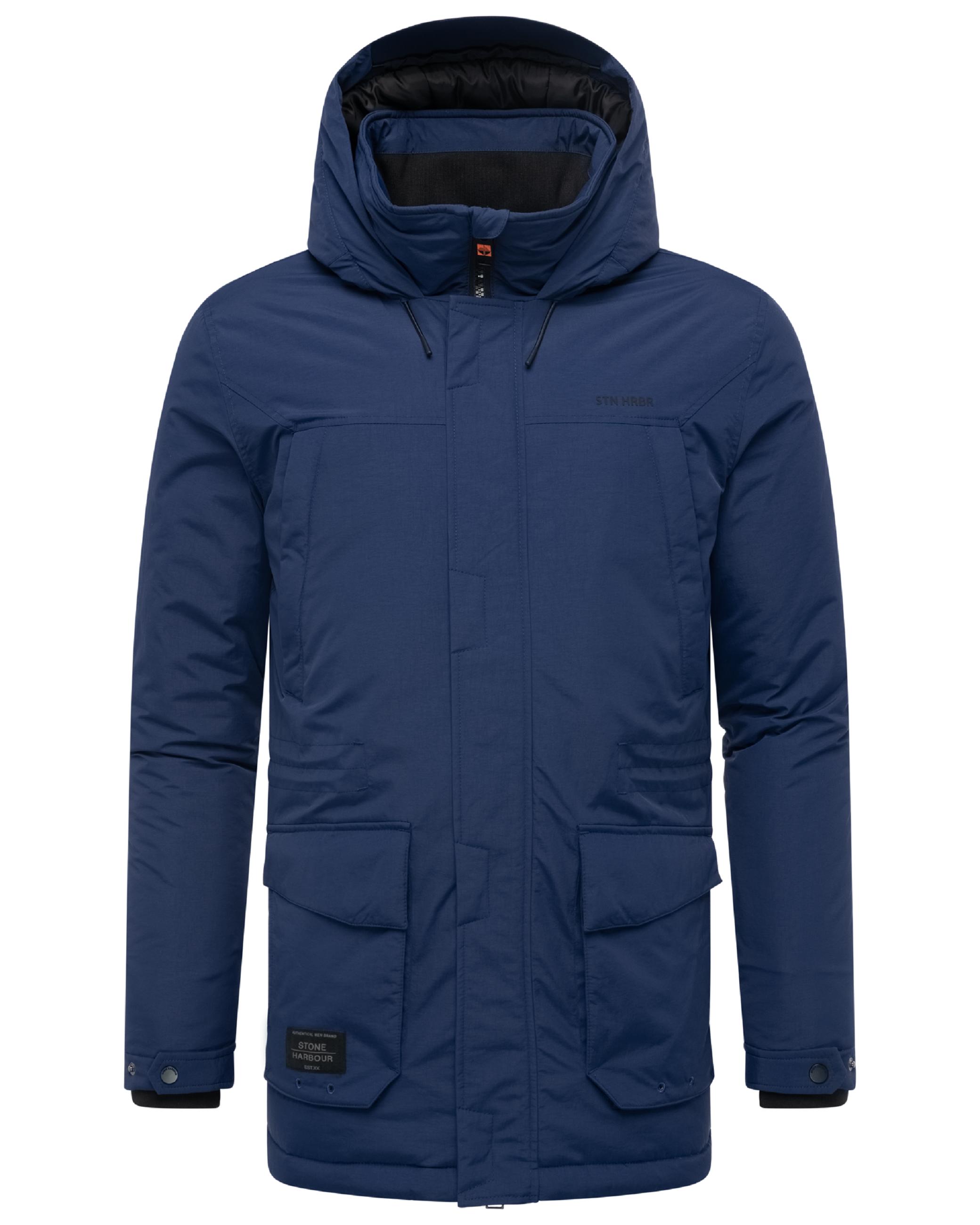 Winterjacke mit Kapuze "Wadiim XX" Navy