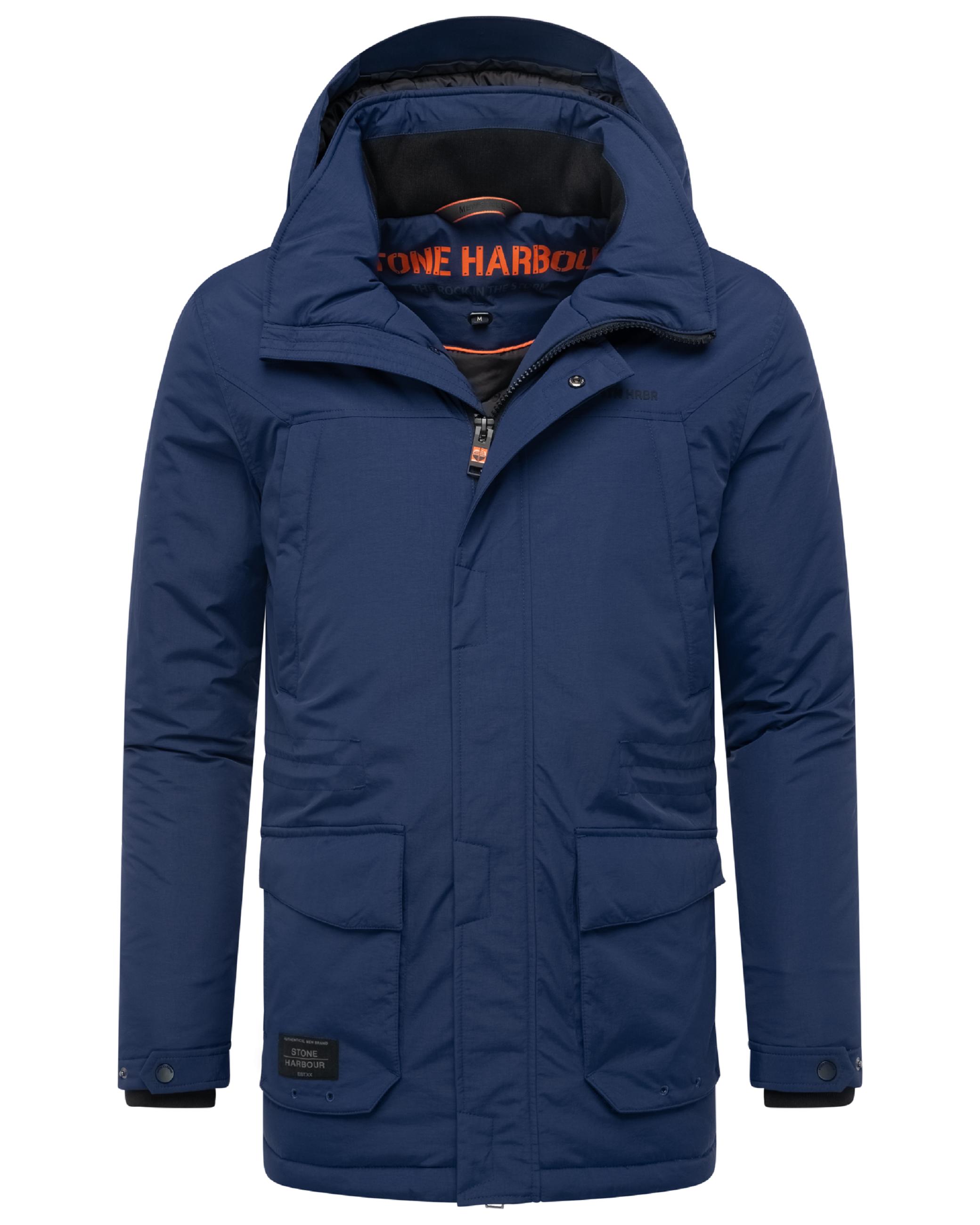 Winterjacke mit Kapuze "Wadiim XX" Navy