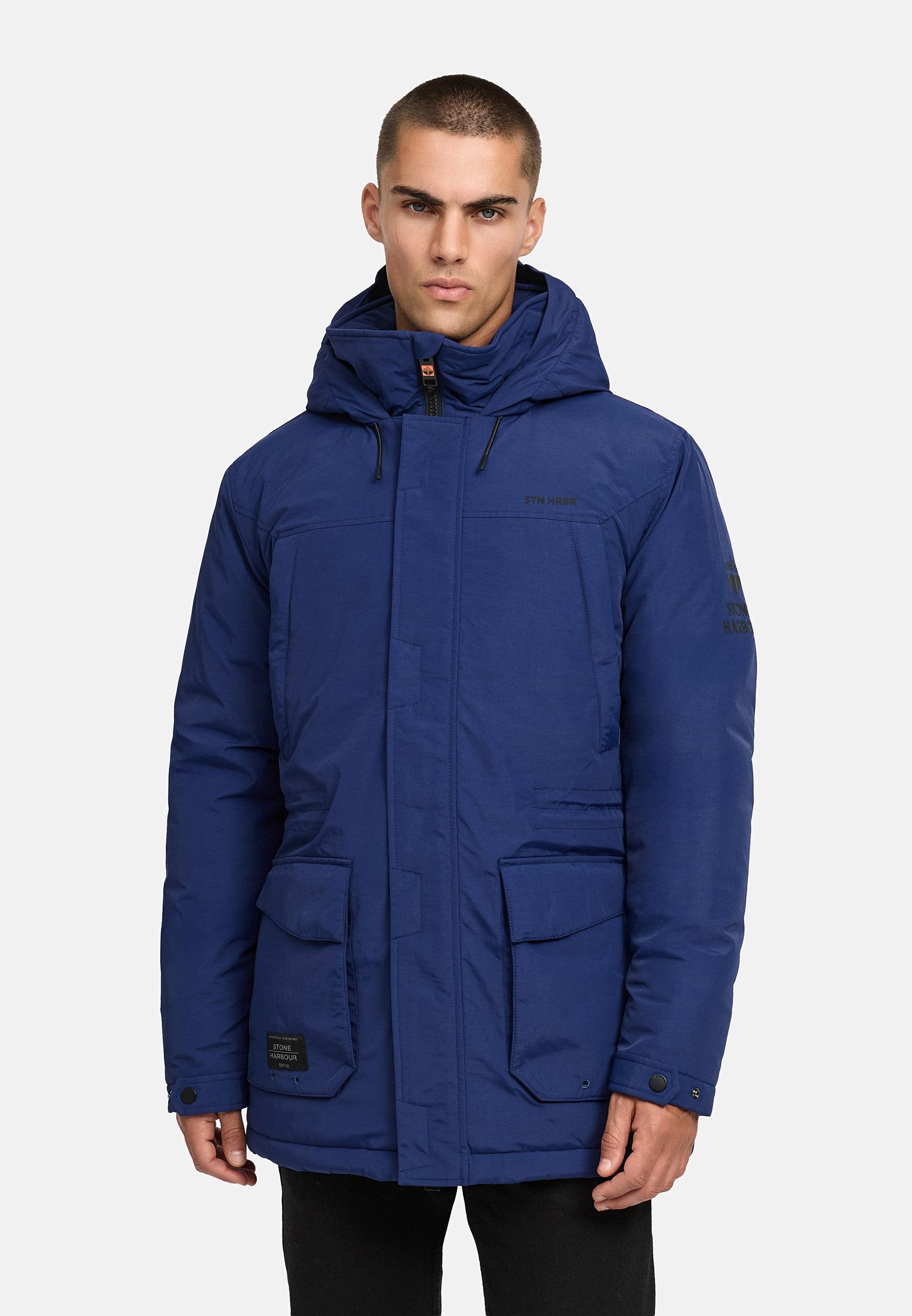 Winterjacke mit Kapuze "Wadiim XX" Navy