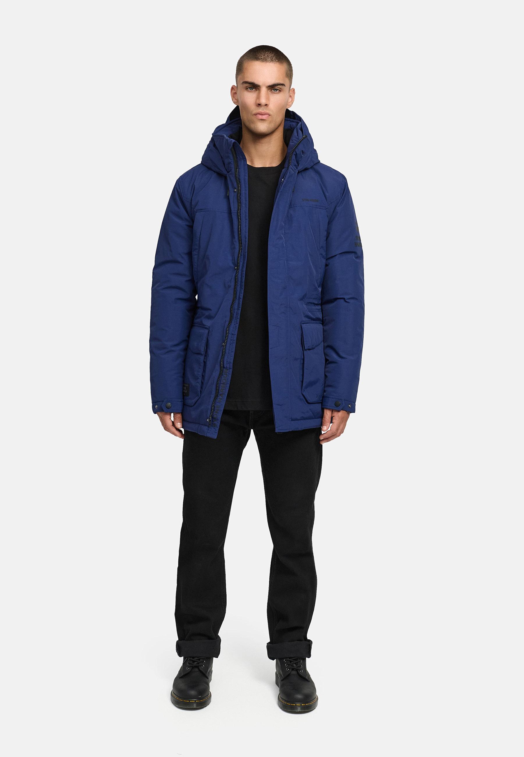 Winterjacke mit Kapuze "Wadiim XX" Navy