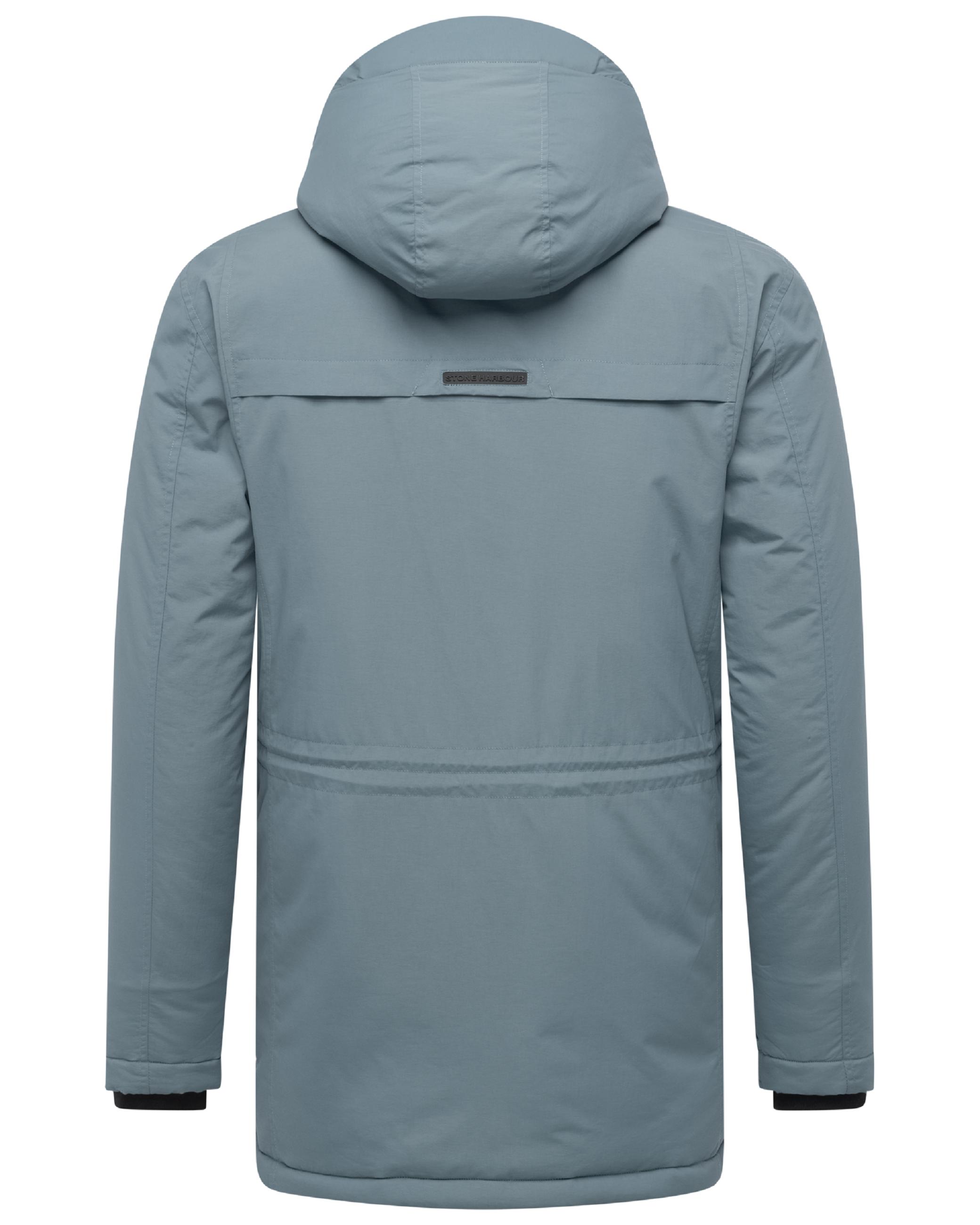 Winterjacke mit Kapuze "Wadiim XX" Stormy Blue