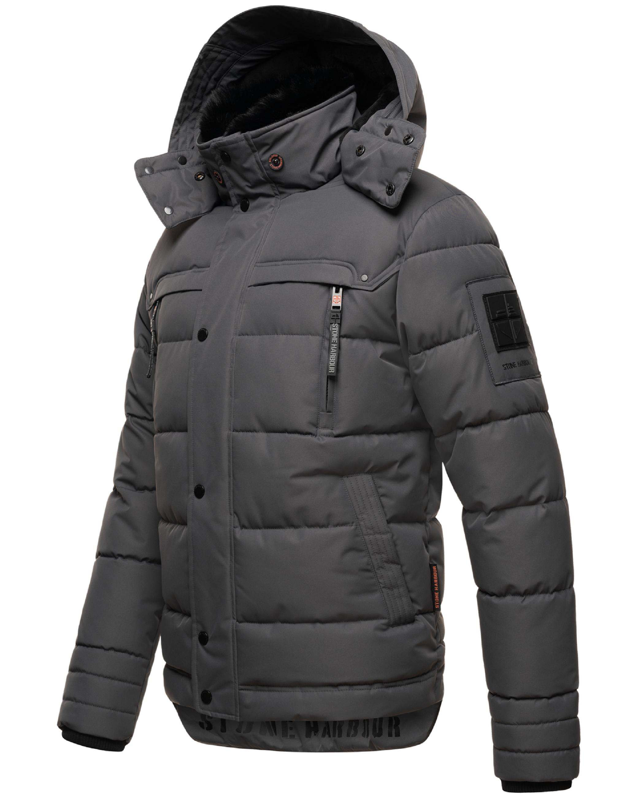 Winter Steppjacke "Witaas" Anthracite