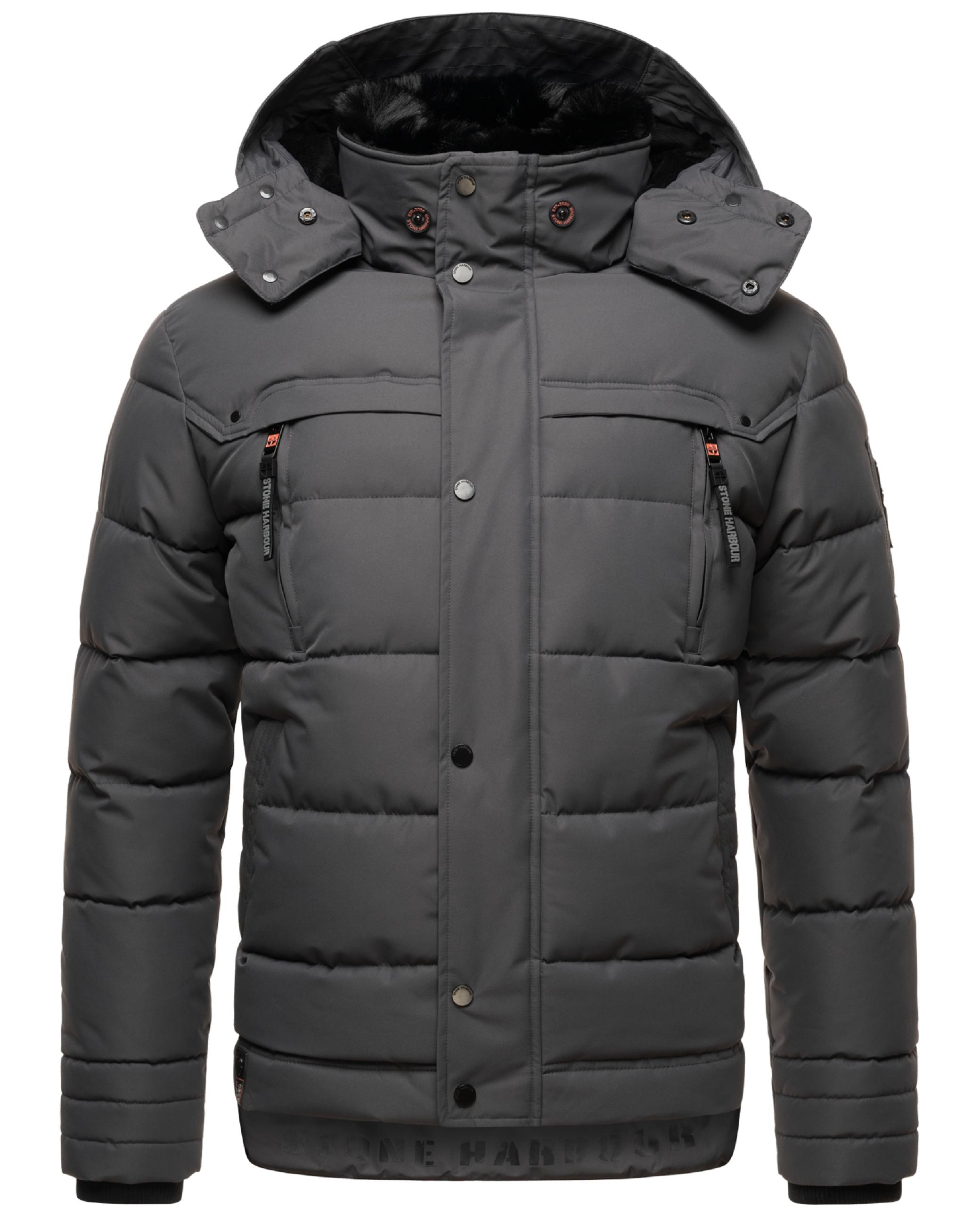 Winter Steppjacke "Witaas" Anthracite