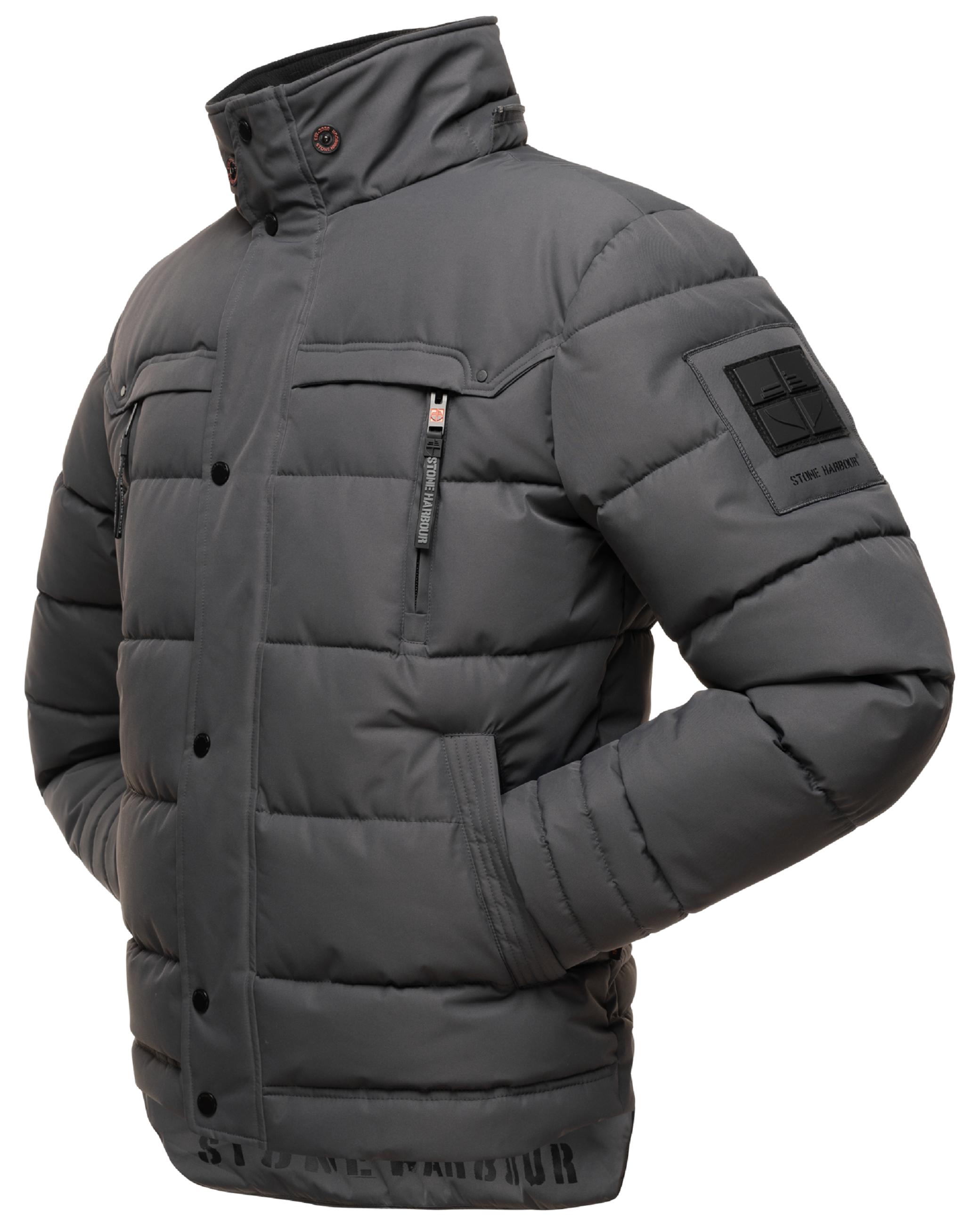 Winter Steppjacke "Witaas" Anthracite