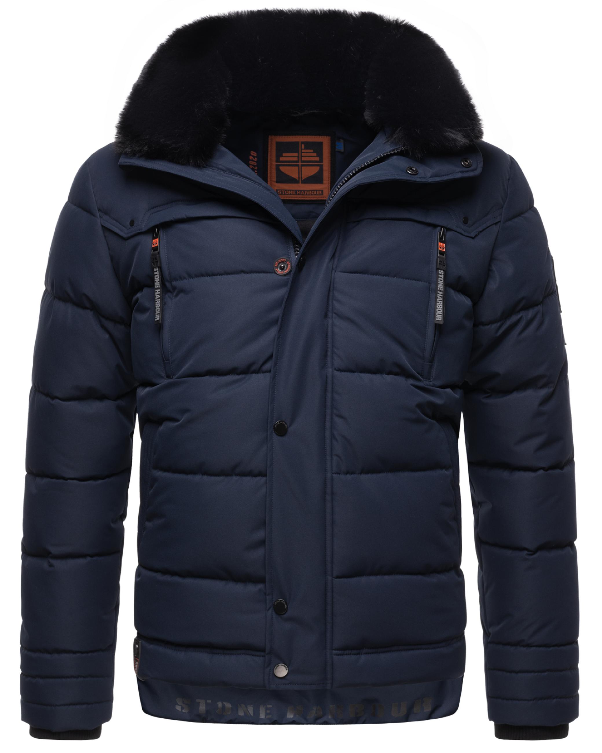 Winter Steppjacke "Witaas" Navy