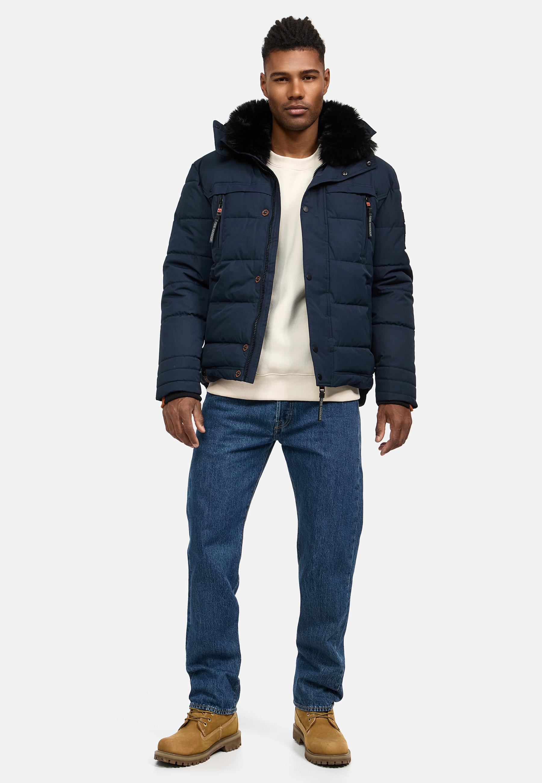 Winter Steppjacke "Witaas" Navy