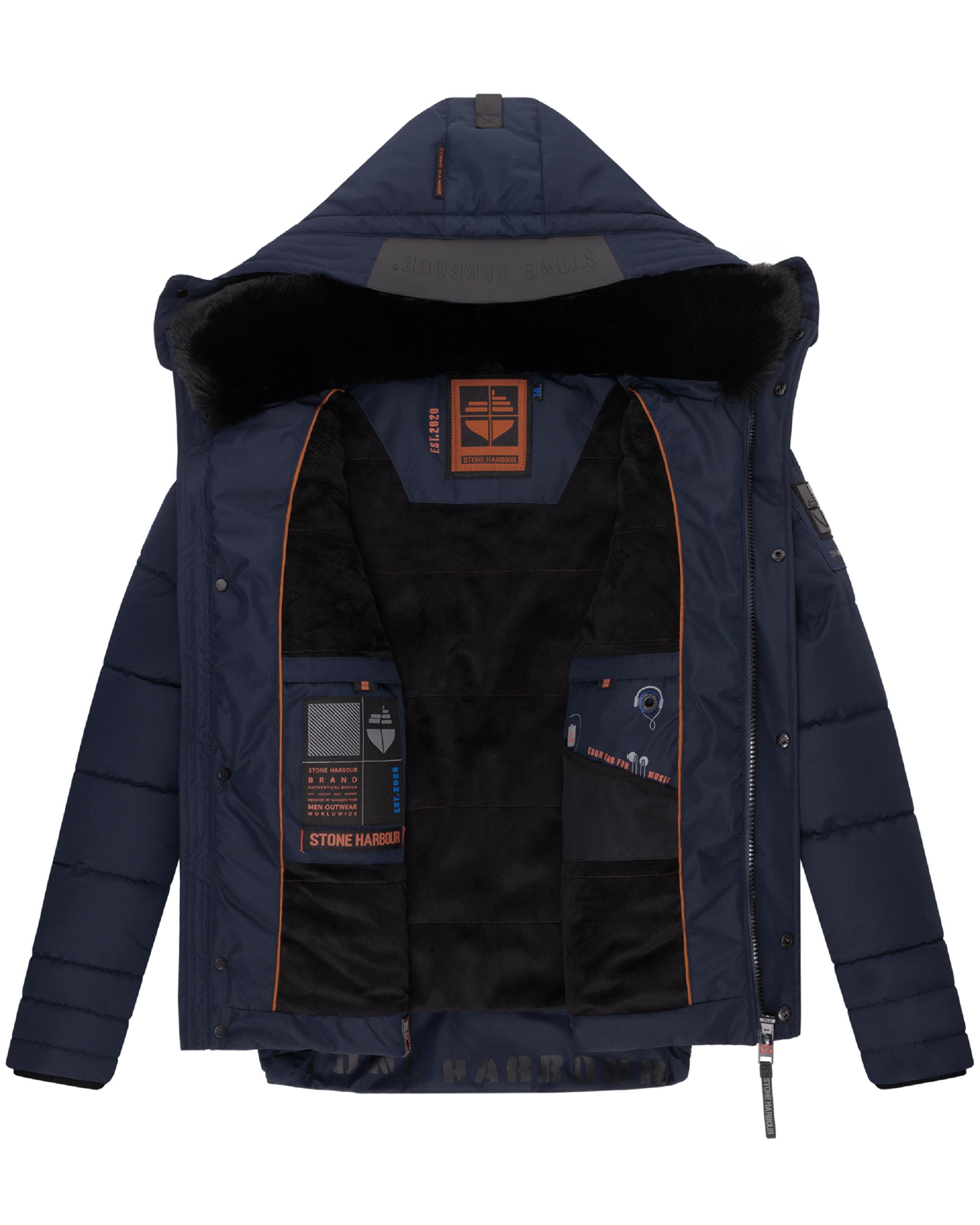 Winter Steppjacke "Witaas" Navy