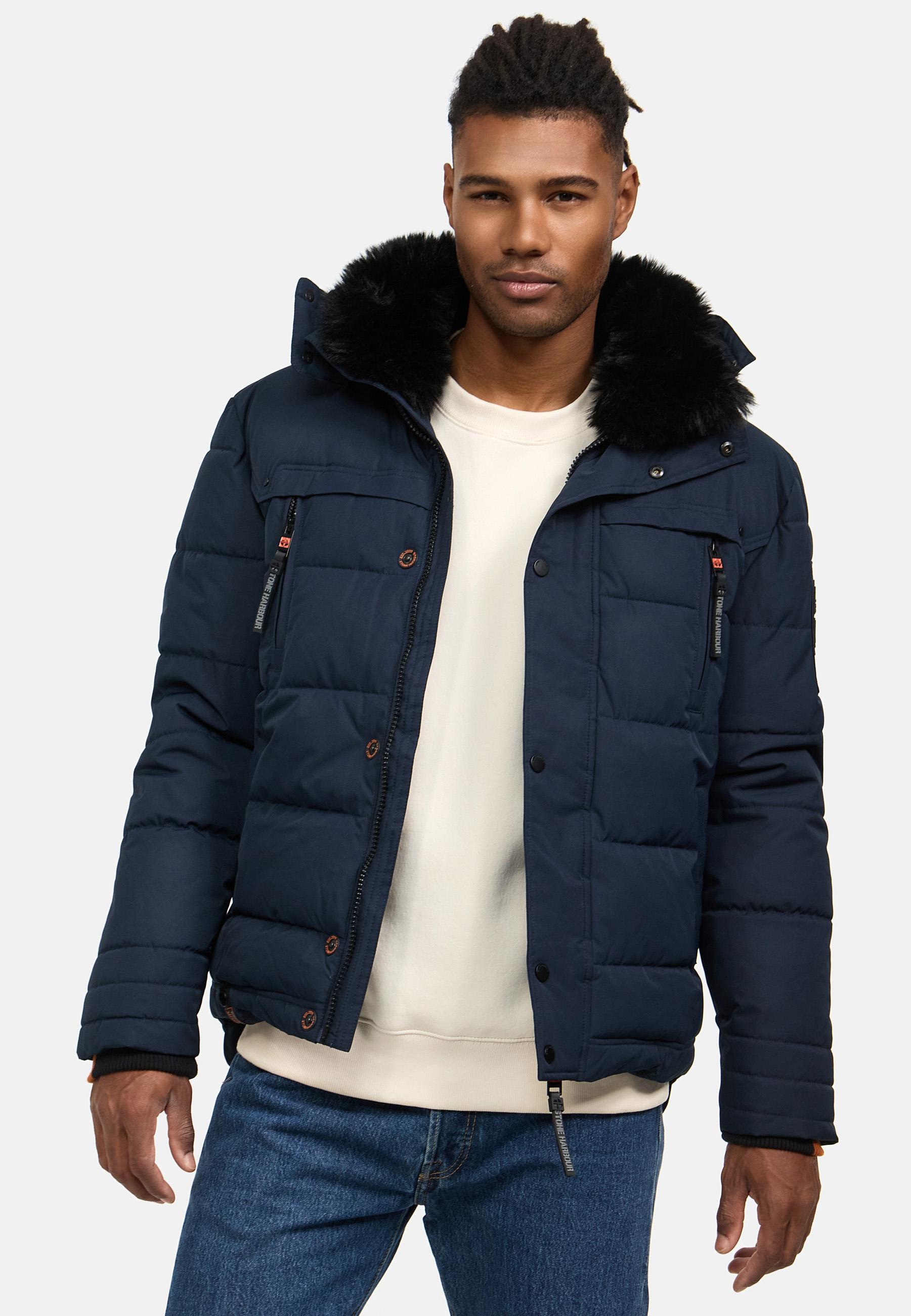 Winter Steppjacke "Witaas" Navy