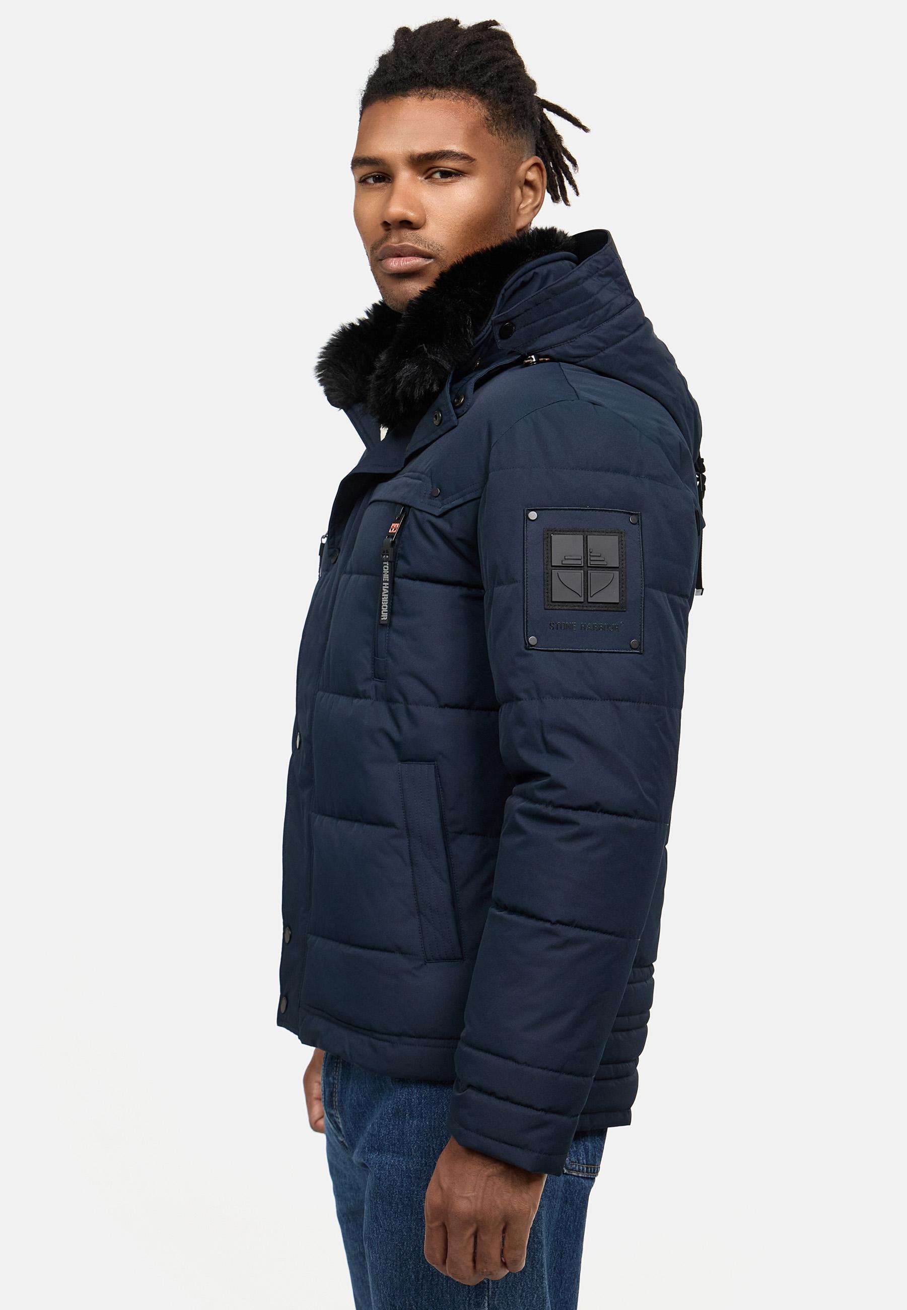 Winter Steppjacke "Witaas" Navy