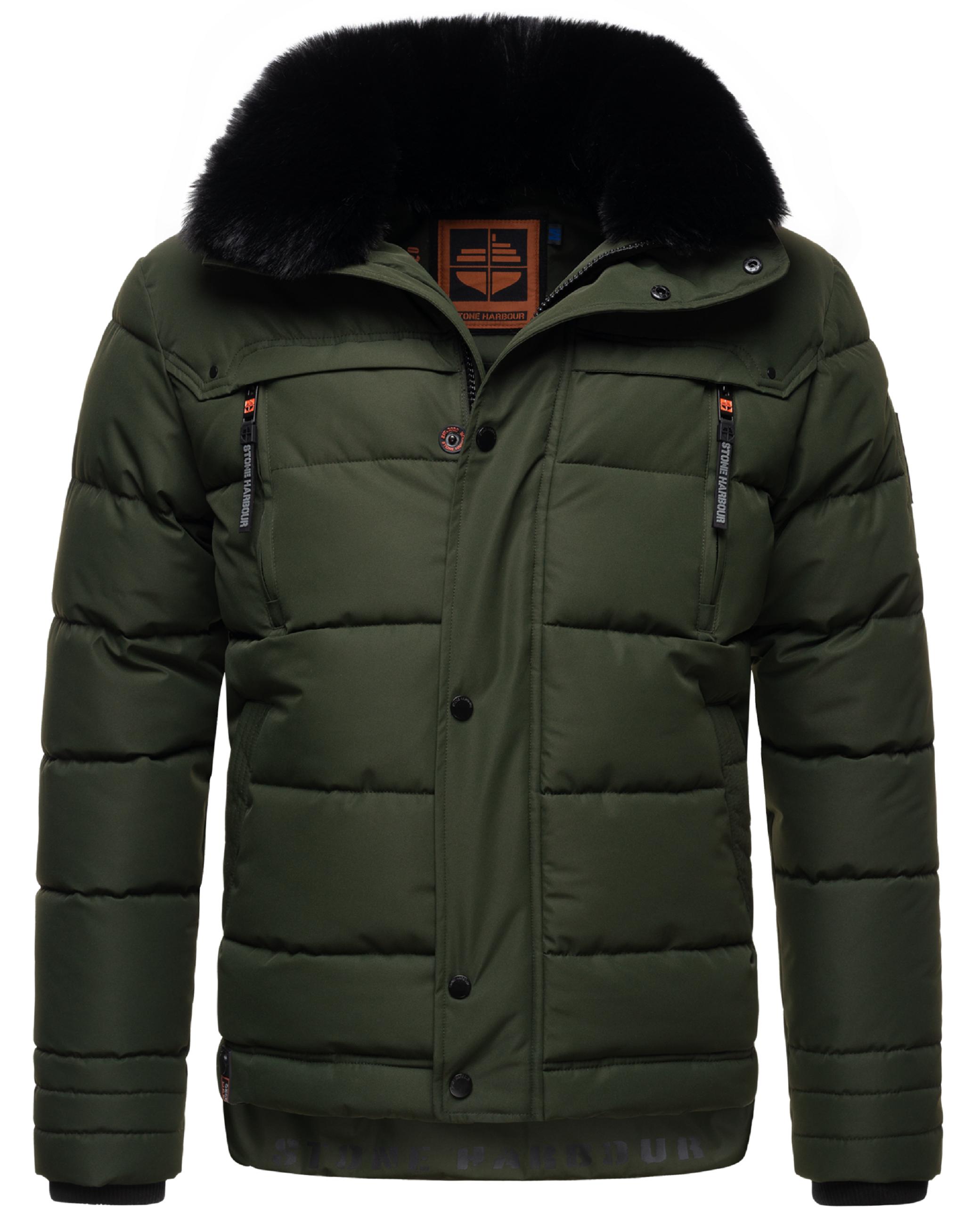 Winter Steppjacke "Witaas" Olive