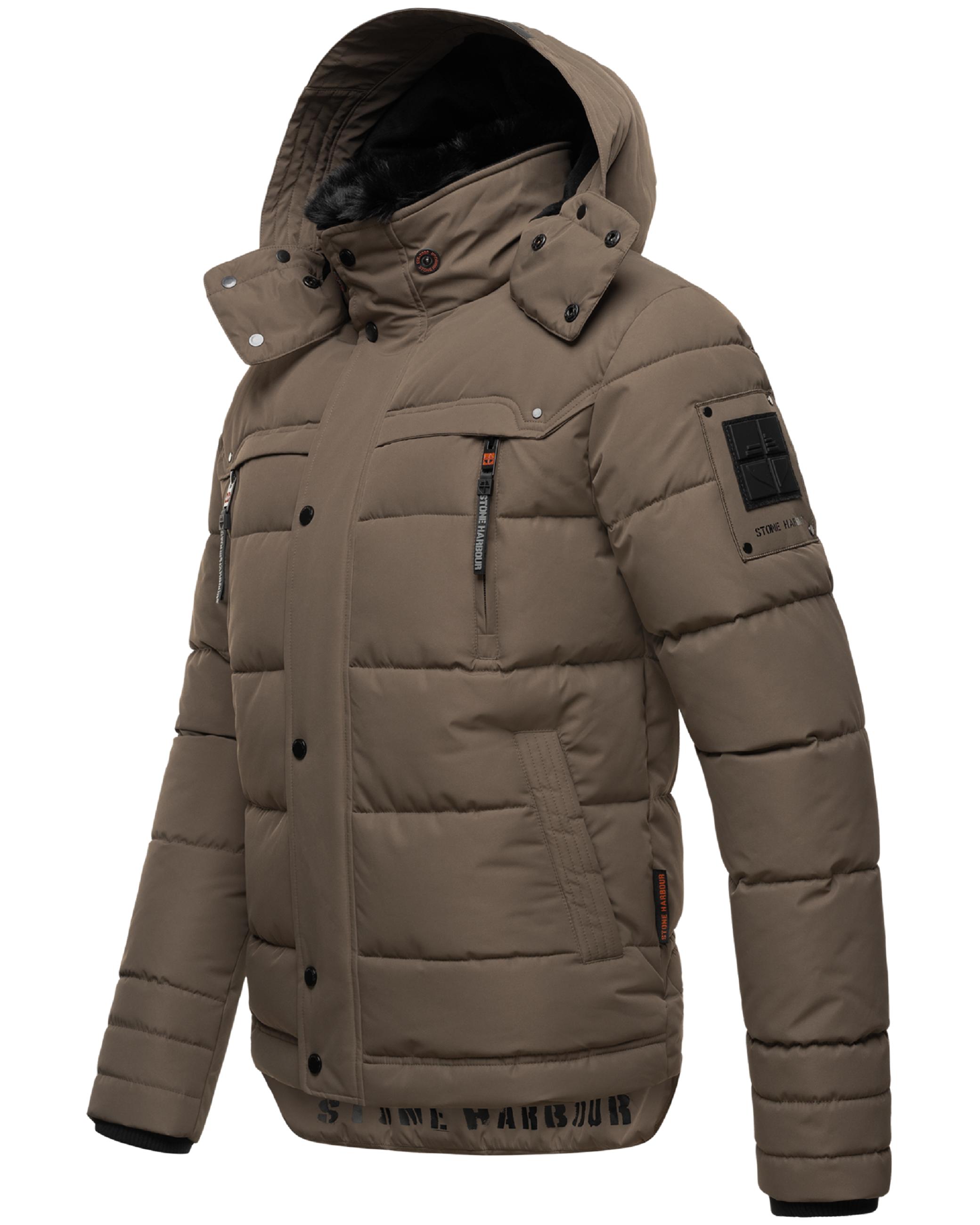 Winter Steppjacke "Witaas" Stone Brown