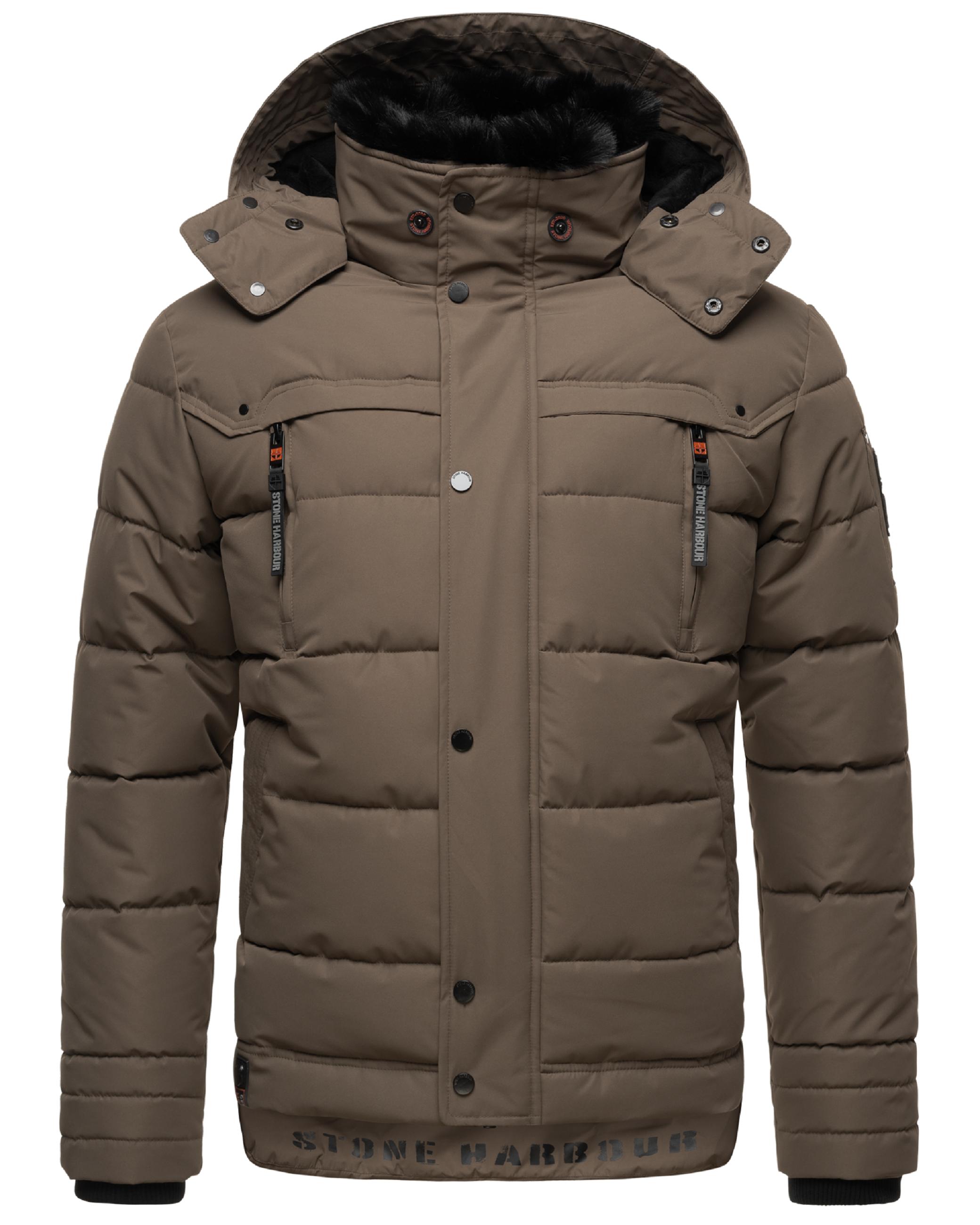 Winter Steppjacke "Witaas" Stone Brown