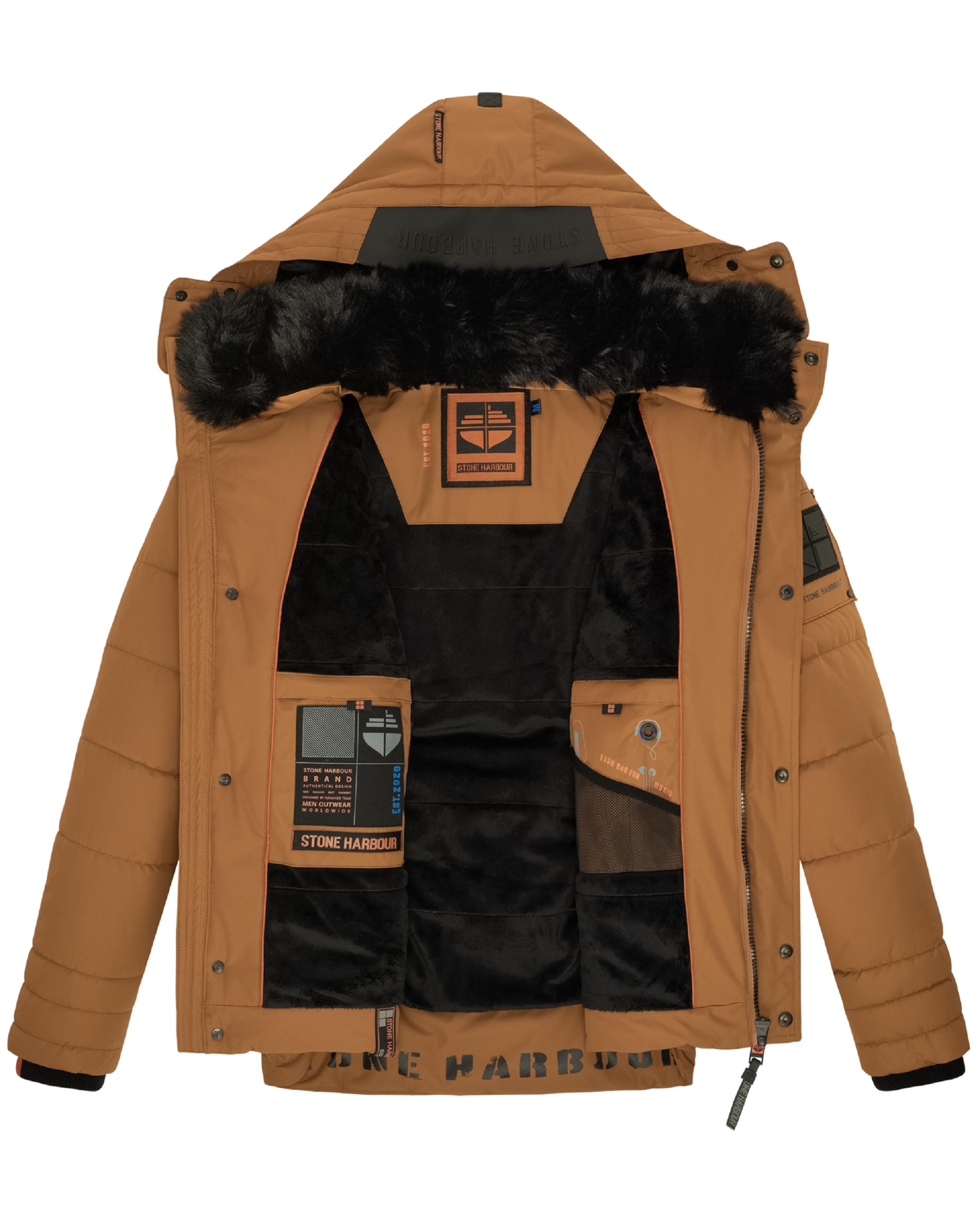 Winter Steppjacke "Witaas" Tobacco