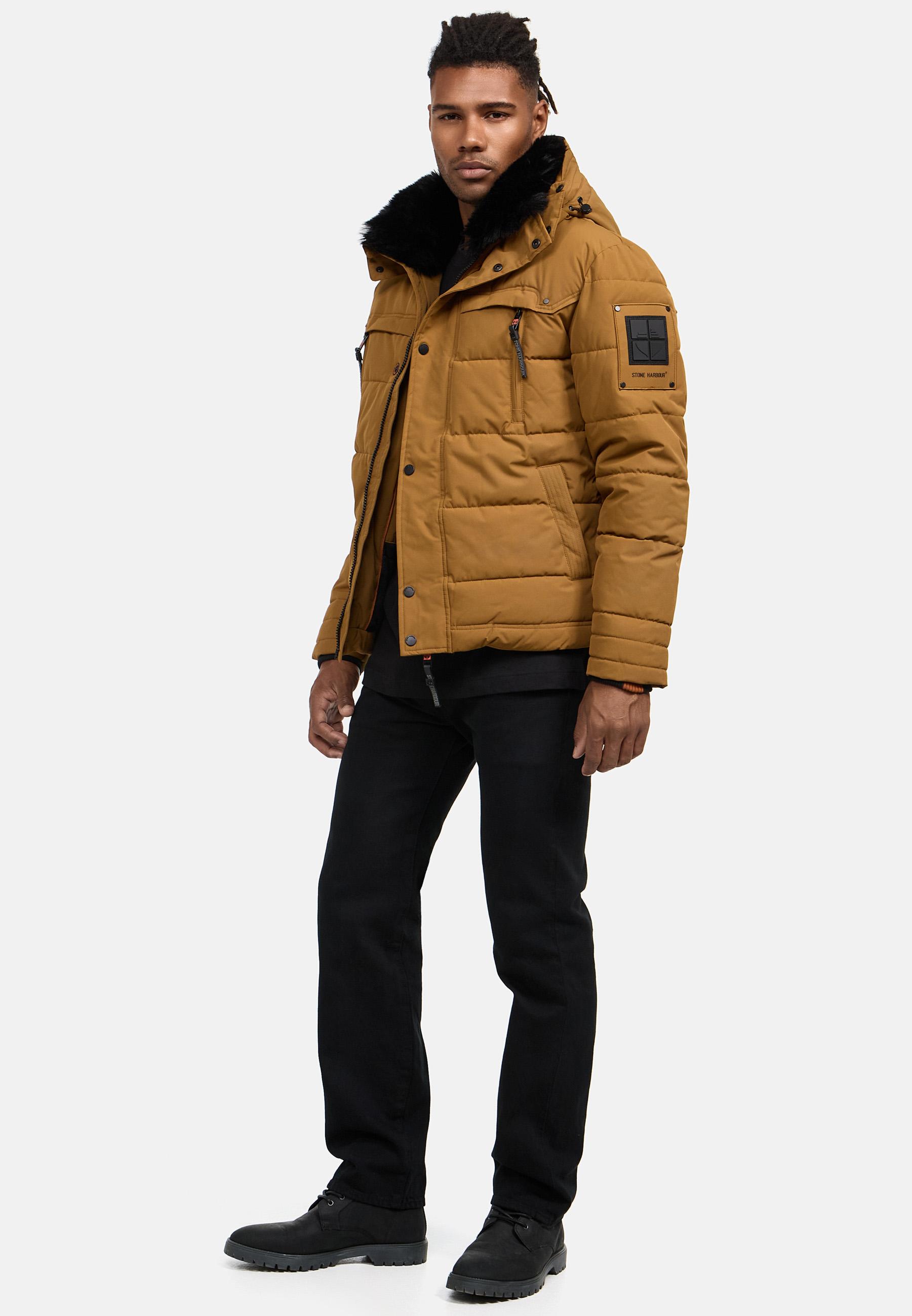 Winter Steppjacke "Witaas" Tobacco