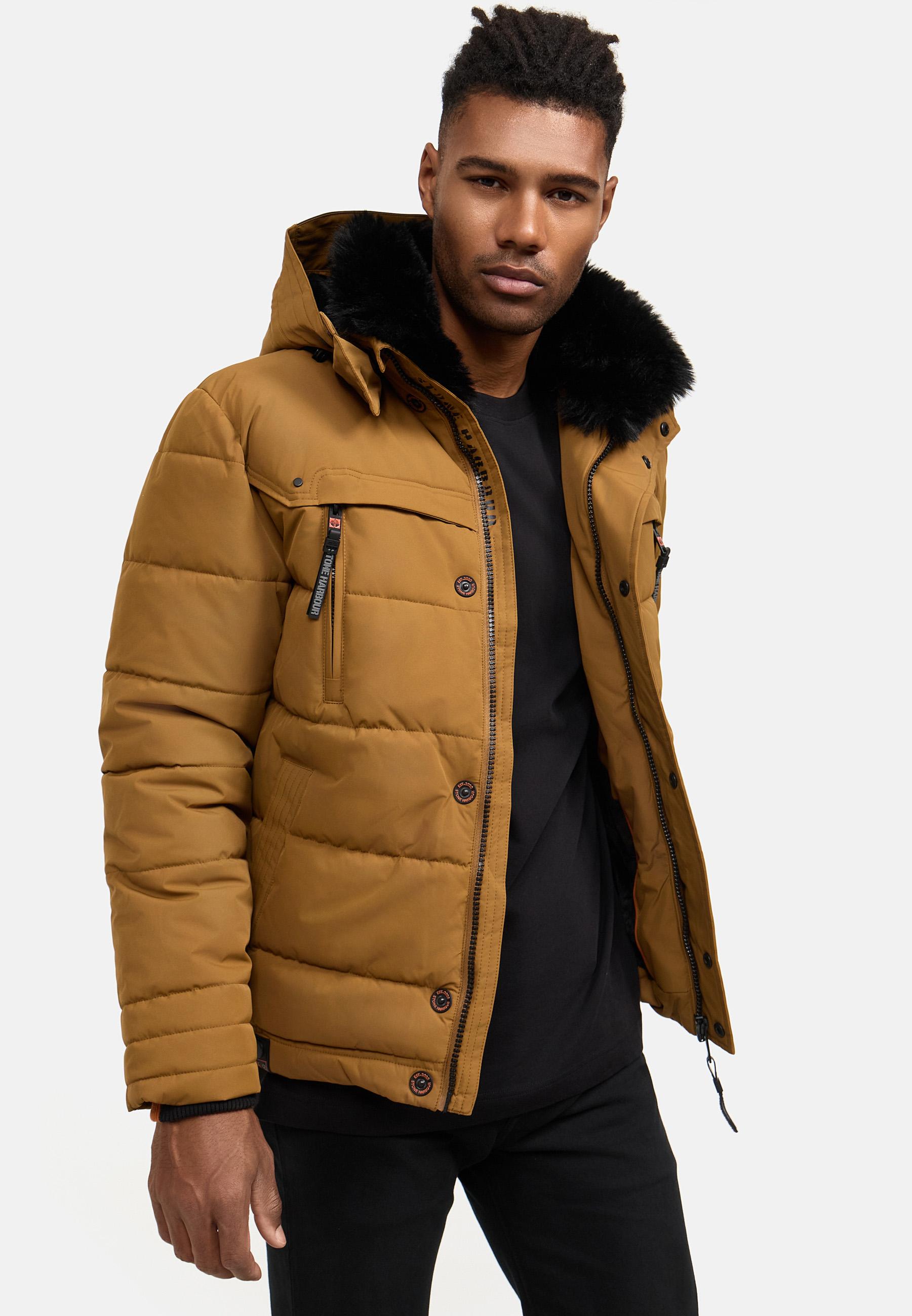 Winter Steppjacke "Witaas" Tobacco