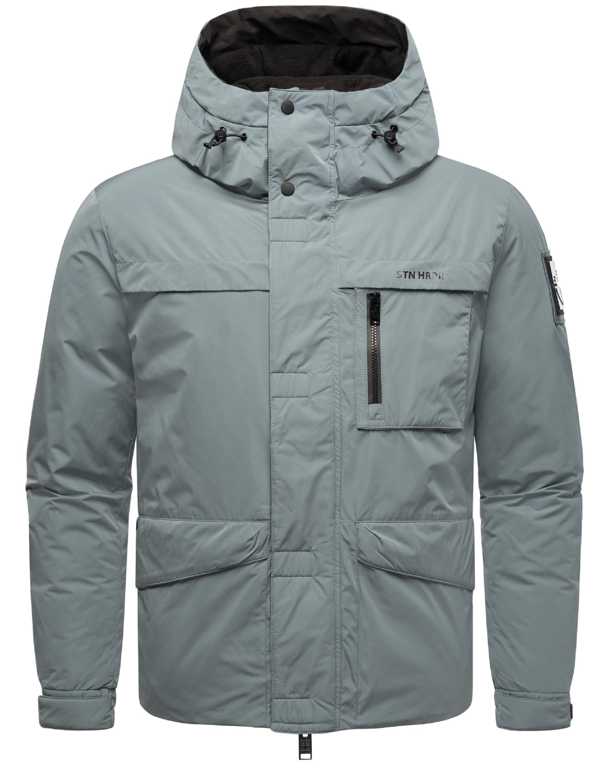 Fleece-gefütterte Winterjacke "Yorchii XX" Stormy Blue