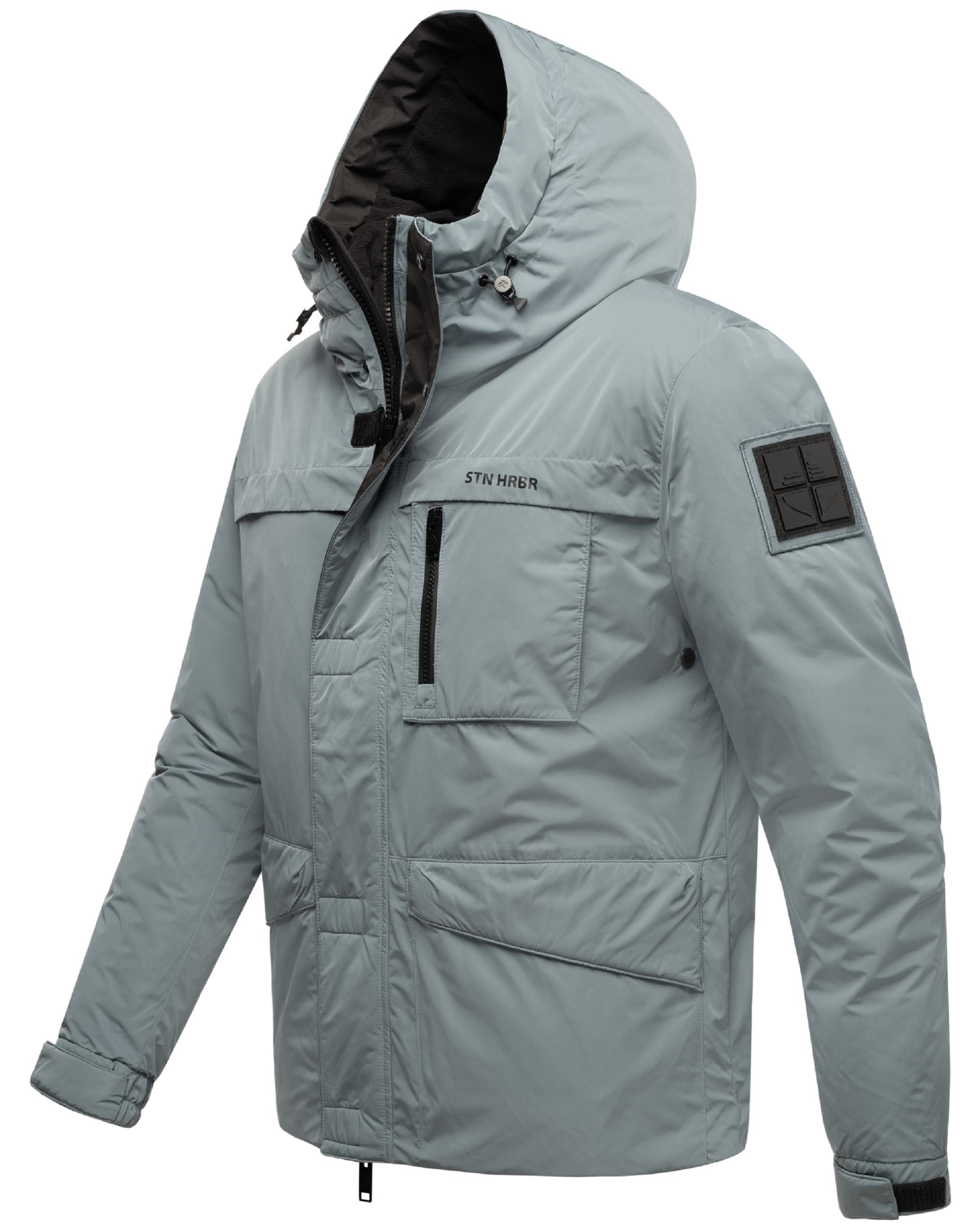 Fleece-gefütterte Winterjacke "Yorchii XX" Stormy Blue