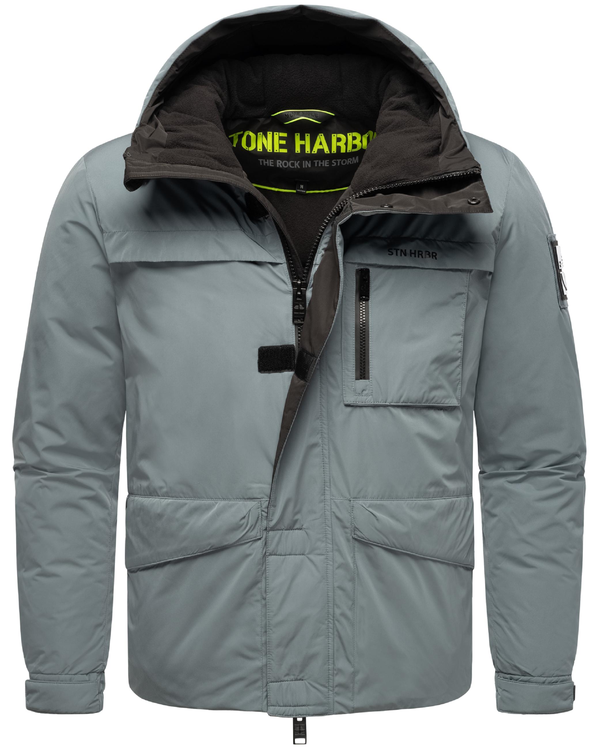 Fleece-gefütterte Winterjacke "Yorchii XX" Stormy Blue