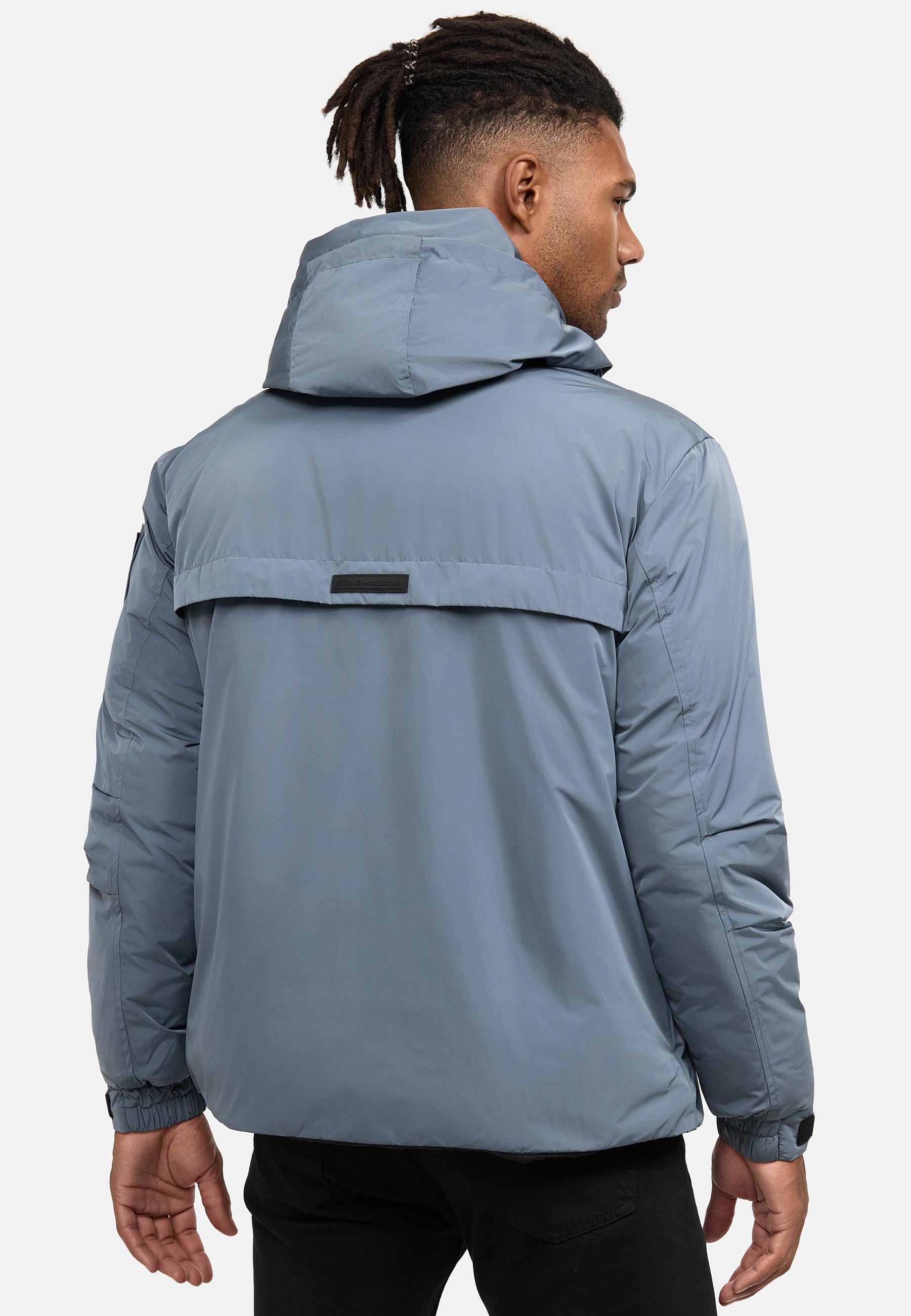 Fleece-gefütterte Winterjacke "Yorchii XX" Stormy Blue