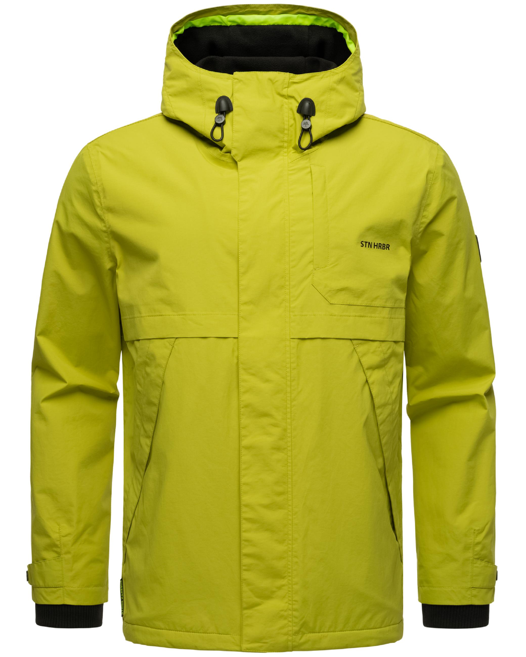 Wasserdichte Übergangsjacke mit Fleece-Futter "Zanjaar" Green