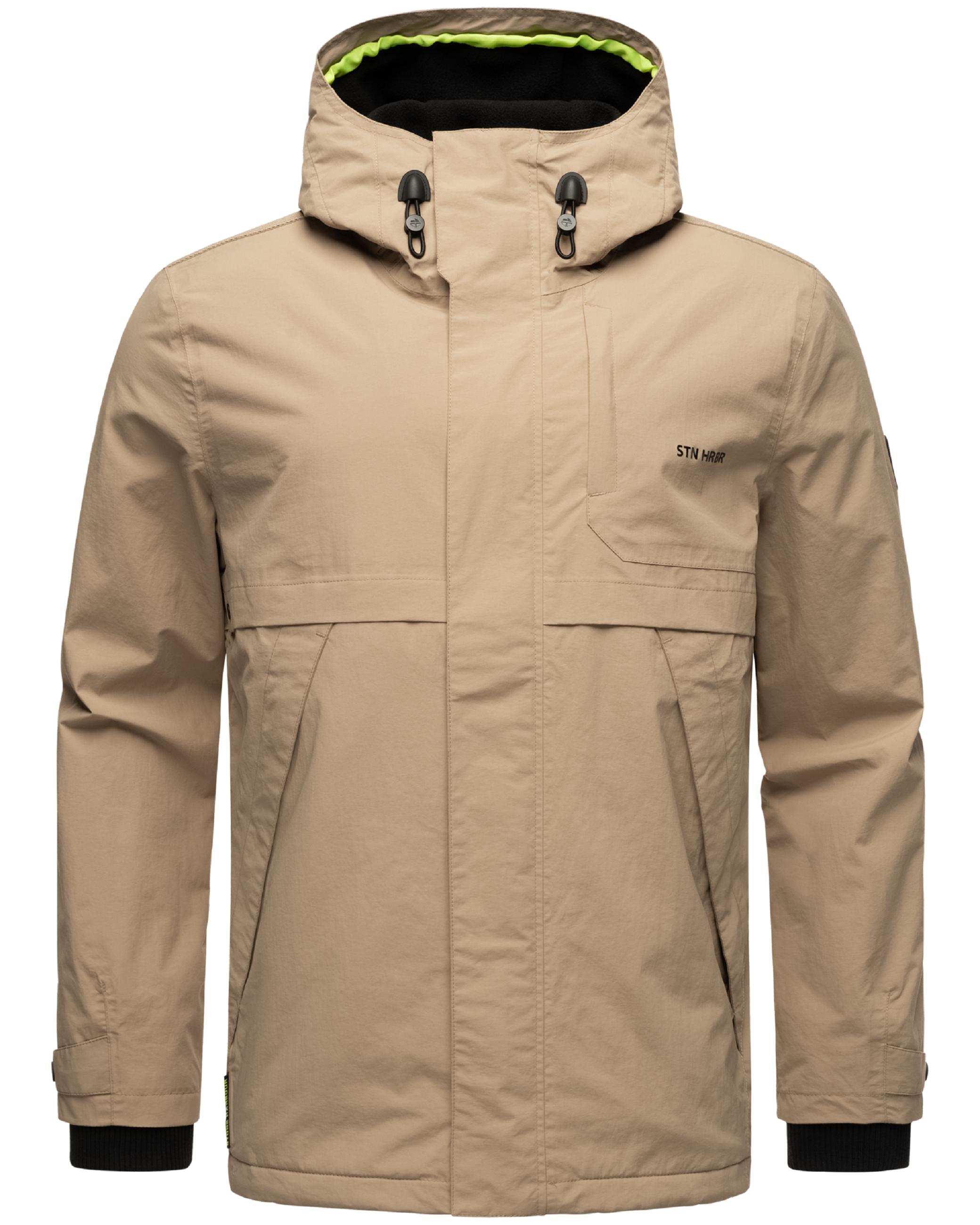 Wasserdichte Übergangsjacke mit Fleece-Futter "Zanjaar" Sand Beige