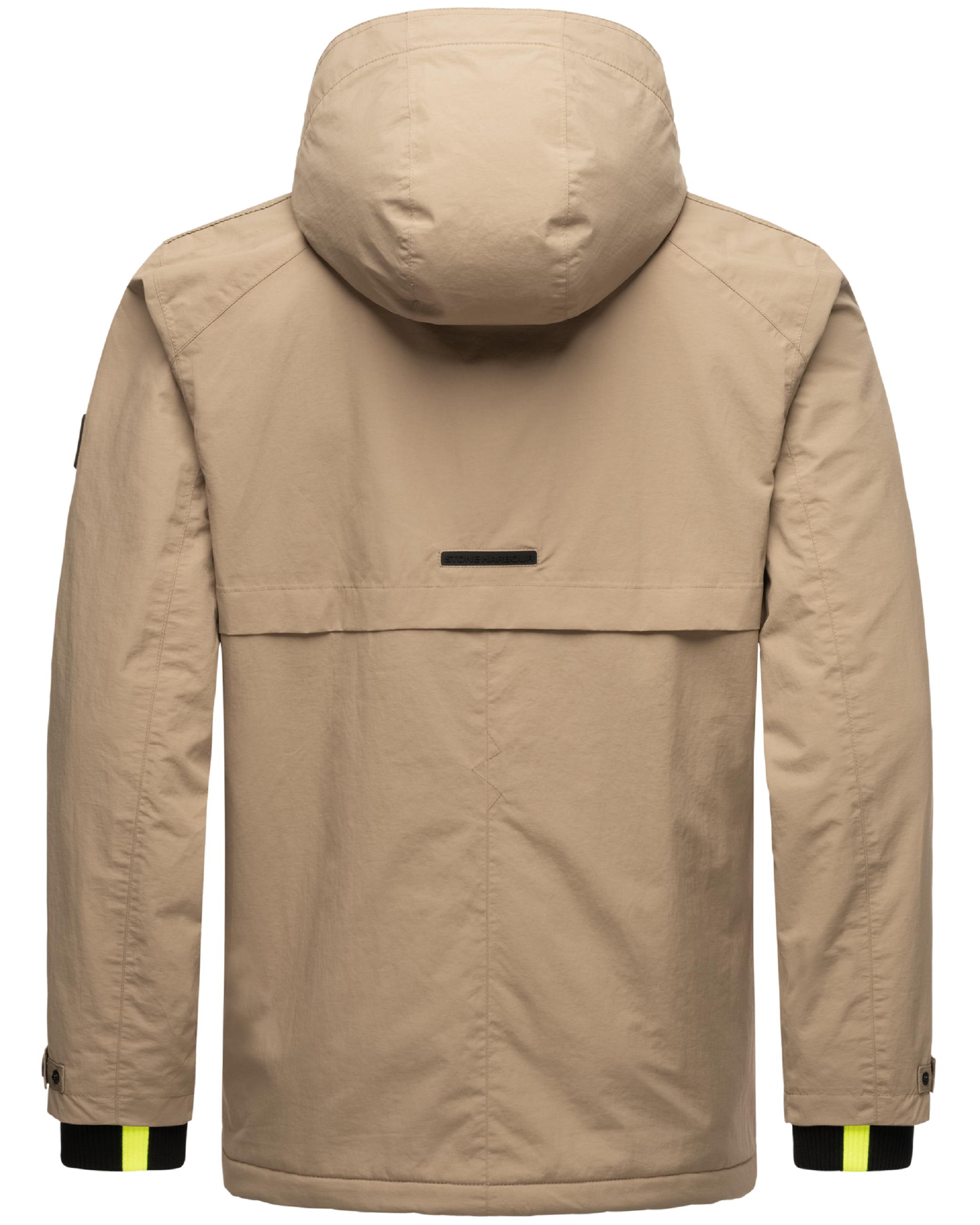 Wasserdichte Übergangsjacke mit Fleece-Futter "Zanjaar" Sand Beige