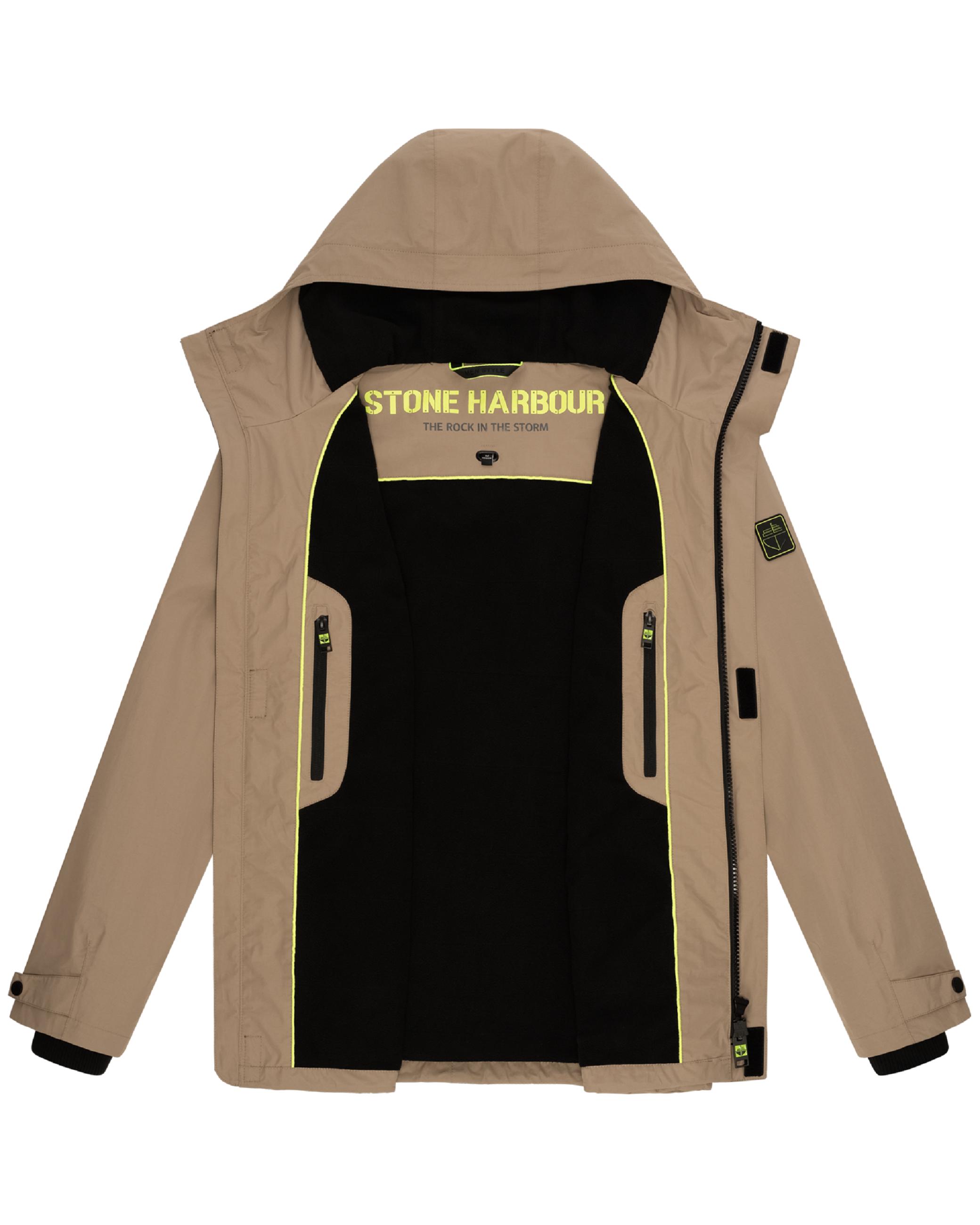 Wasserdichte Übergangsjacke mit Fleece-Futter "Zanjaar" Sand Beige