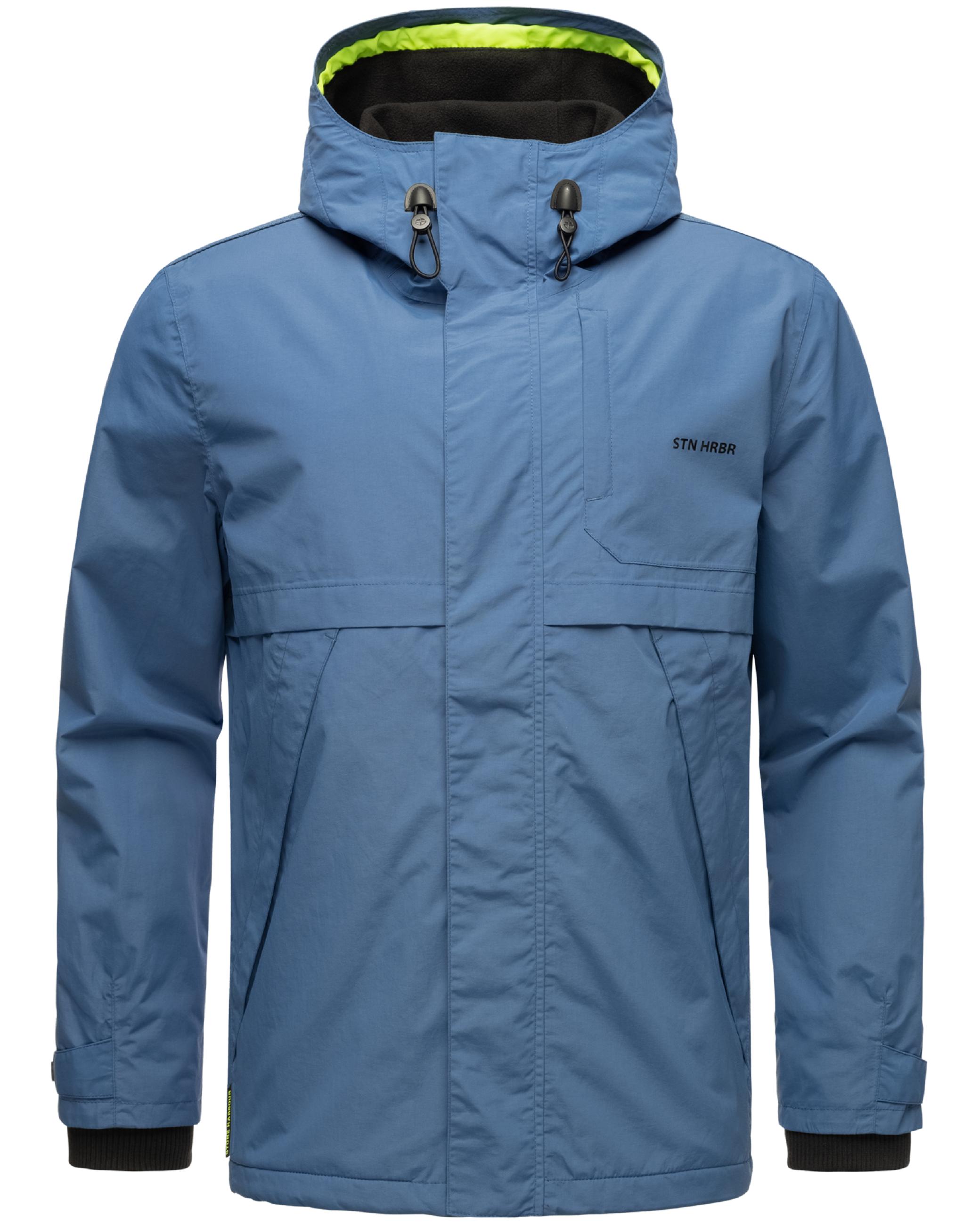 Wasserdichte Übergangsjacke mit Fleece-Futter "Zanjaar" Stormy Blue