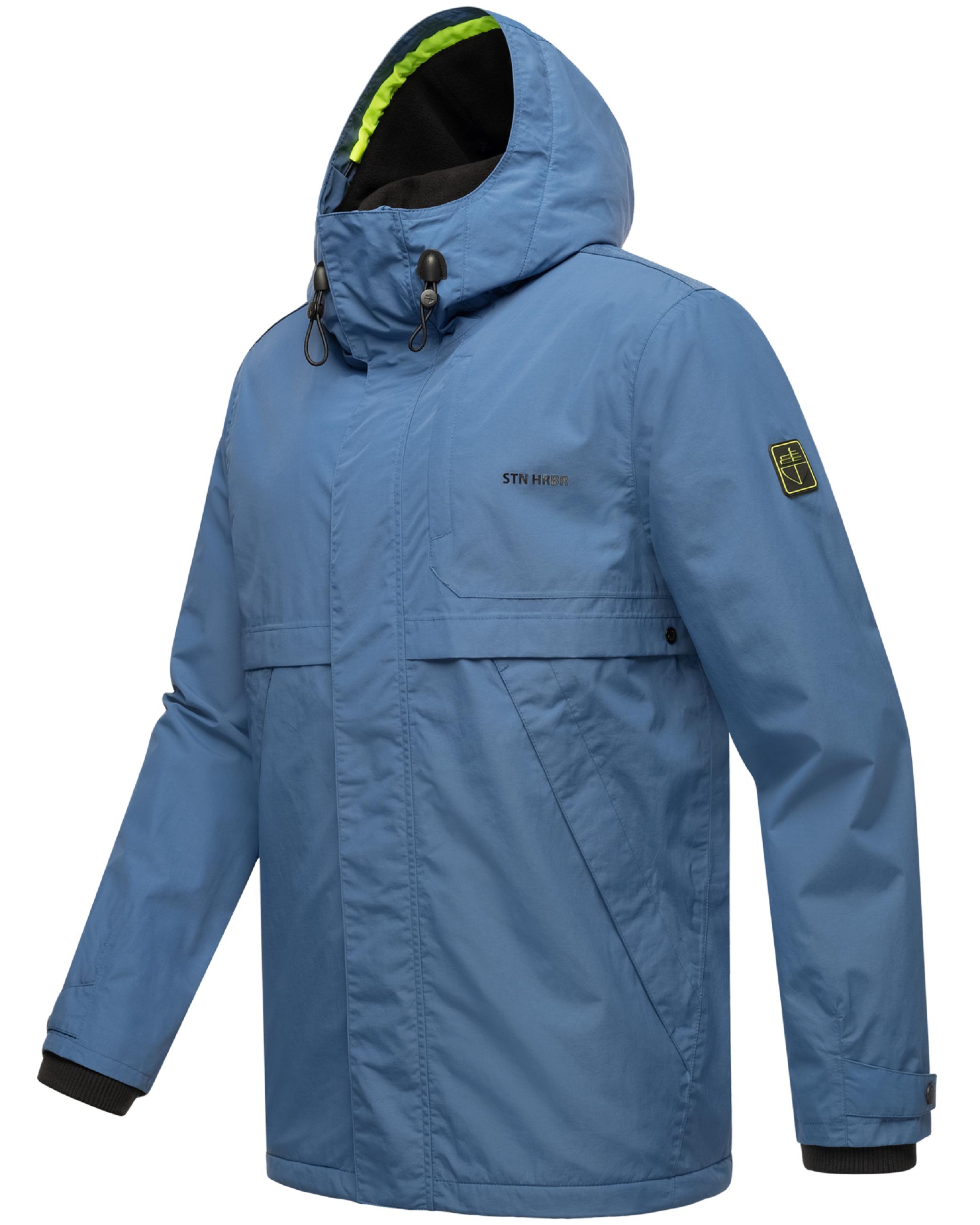 Wasserdichte Übergangsjacke mit Fleece-Futter "Zanjaar" Stormy Blue