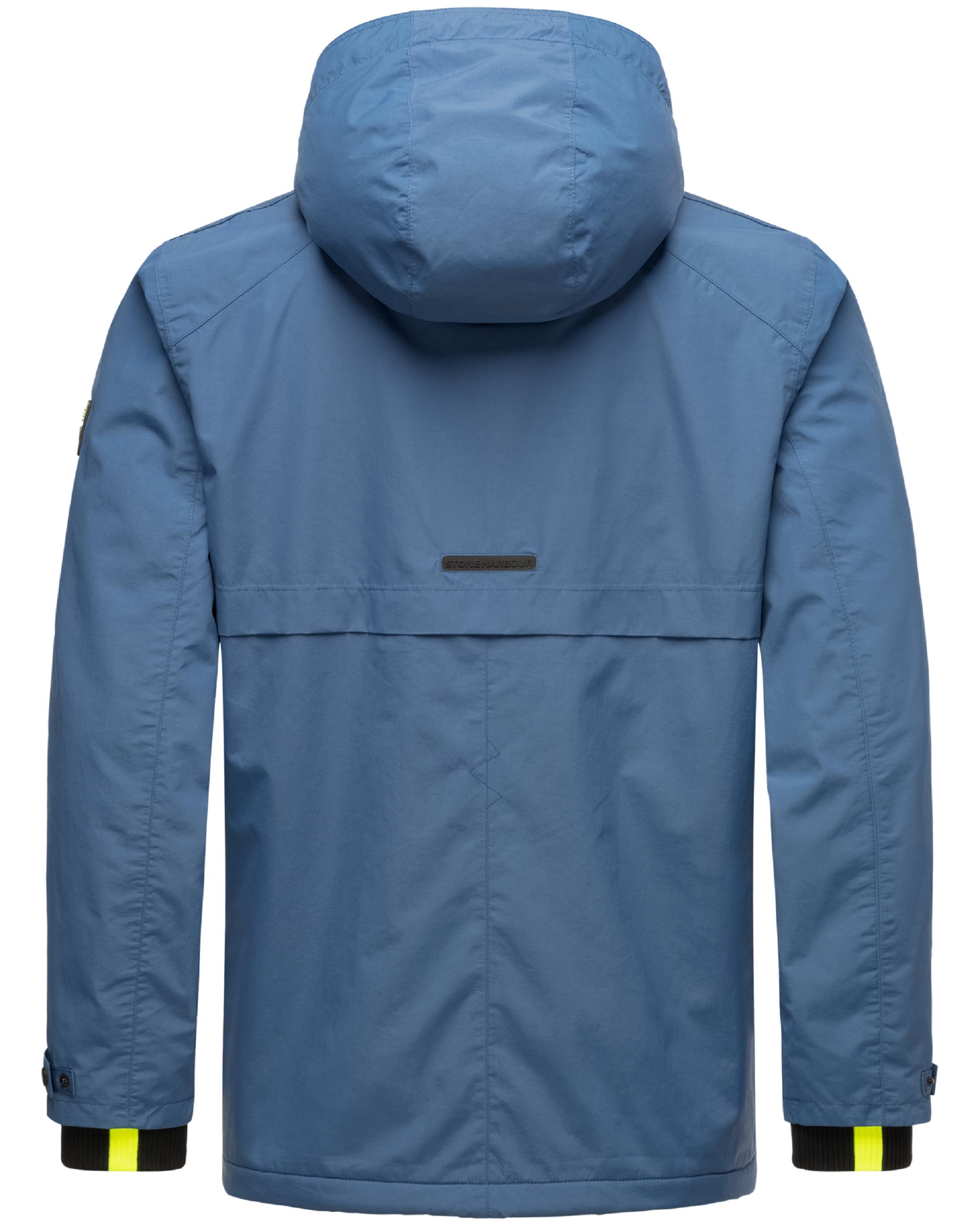 Wasserdichte Übergangsjacke mit Fleece-Futter "Zanjaar" Stormy Blue