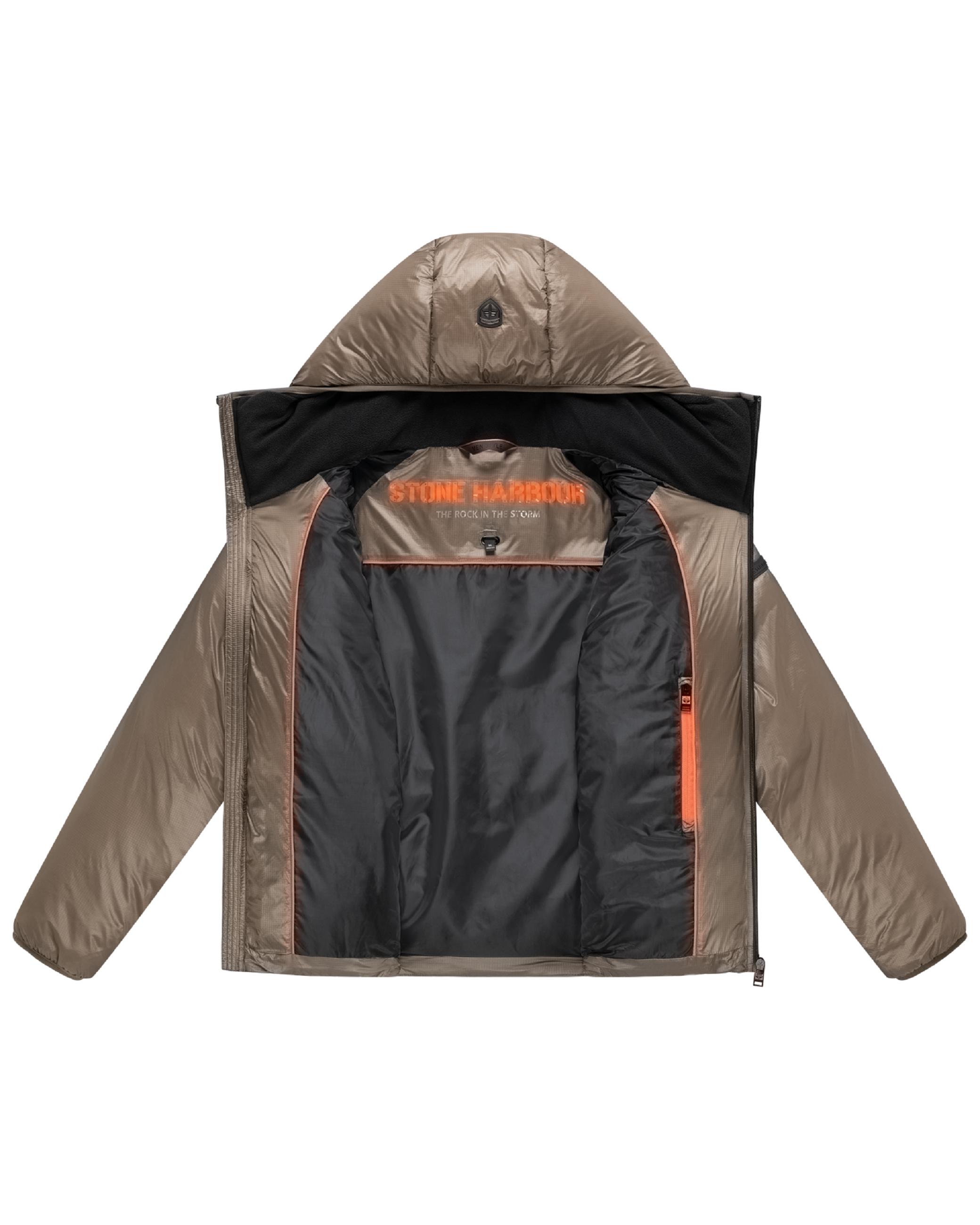 Steppjacke "Ziruus XX" Stone Brown