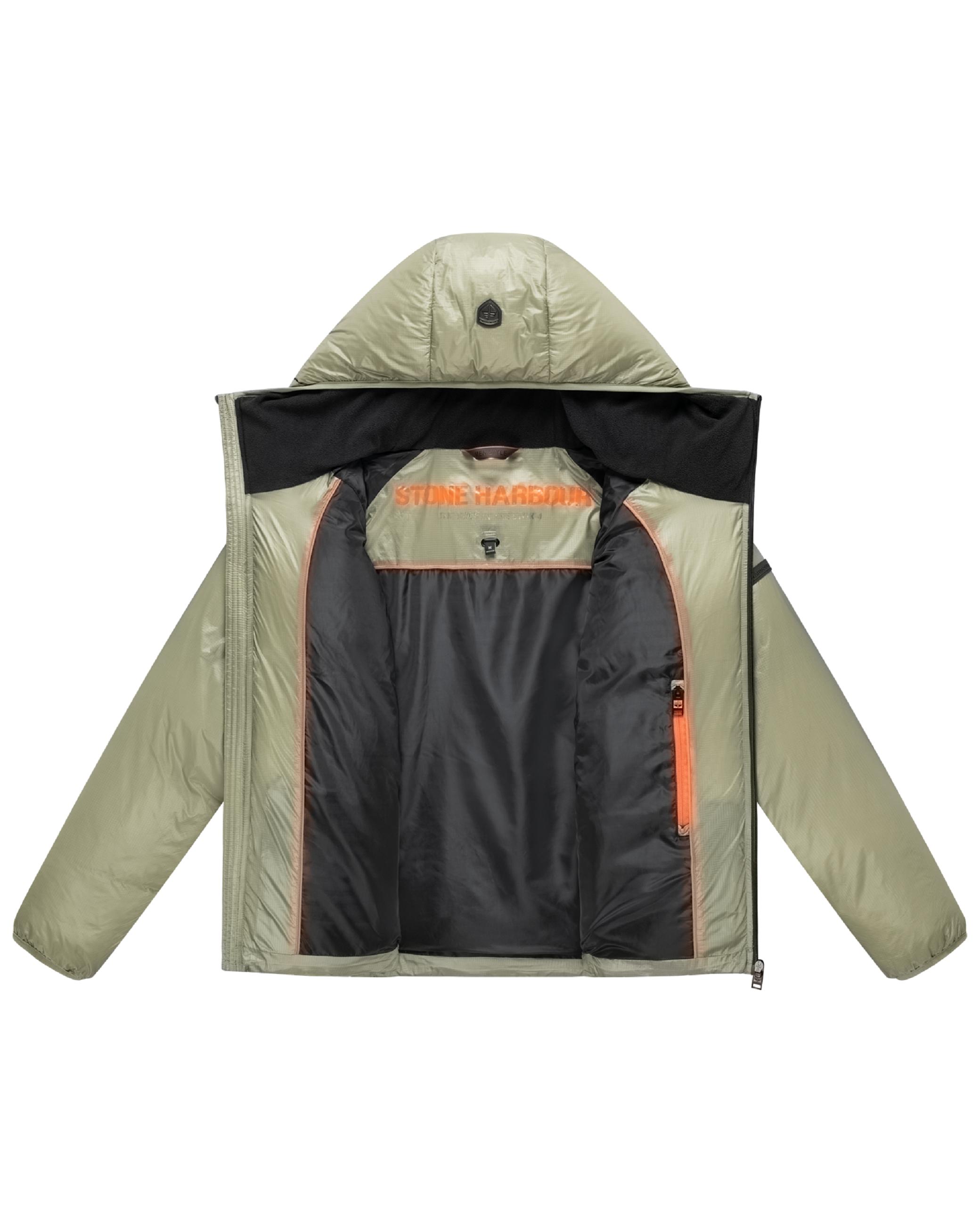 Steppjacke "Ziruus XX" Stone Grey
