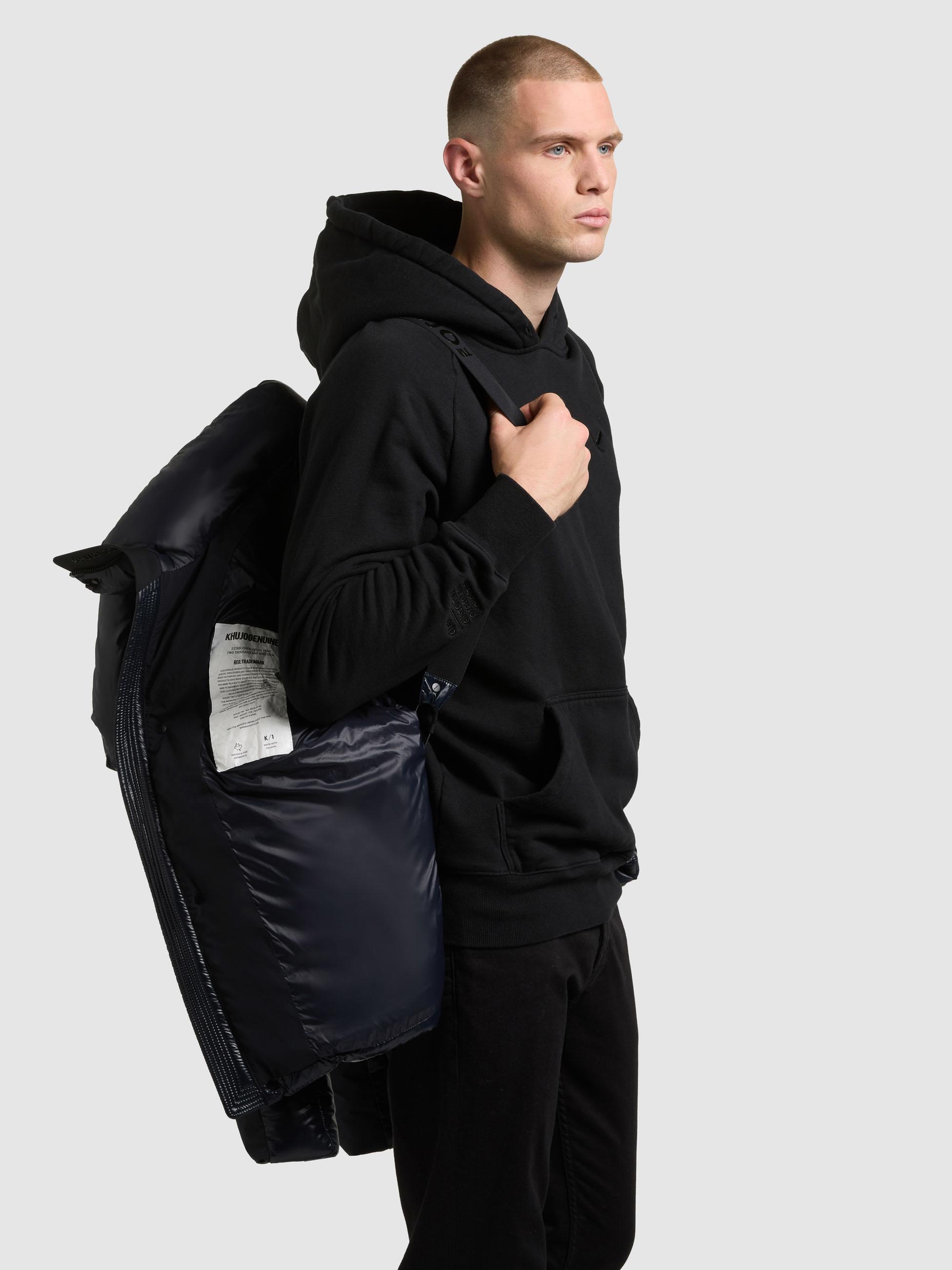 Winter Steppjack mit magnetischen Details "Alst" Port Blue