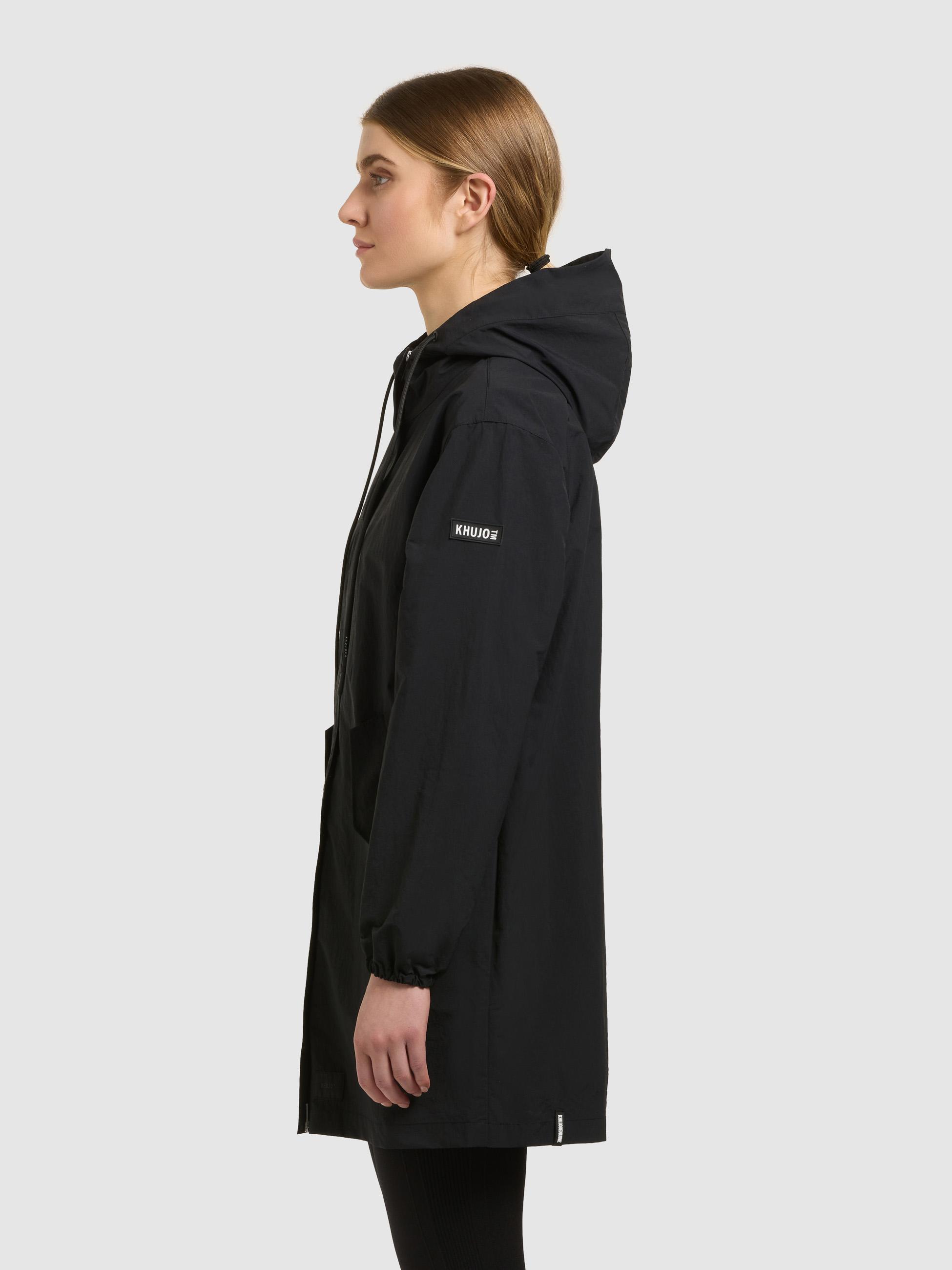 Kurzmantel mit Umhängetasche "Ameti" Black