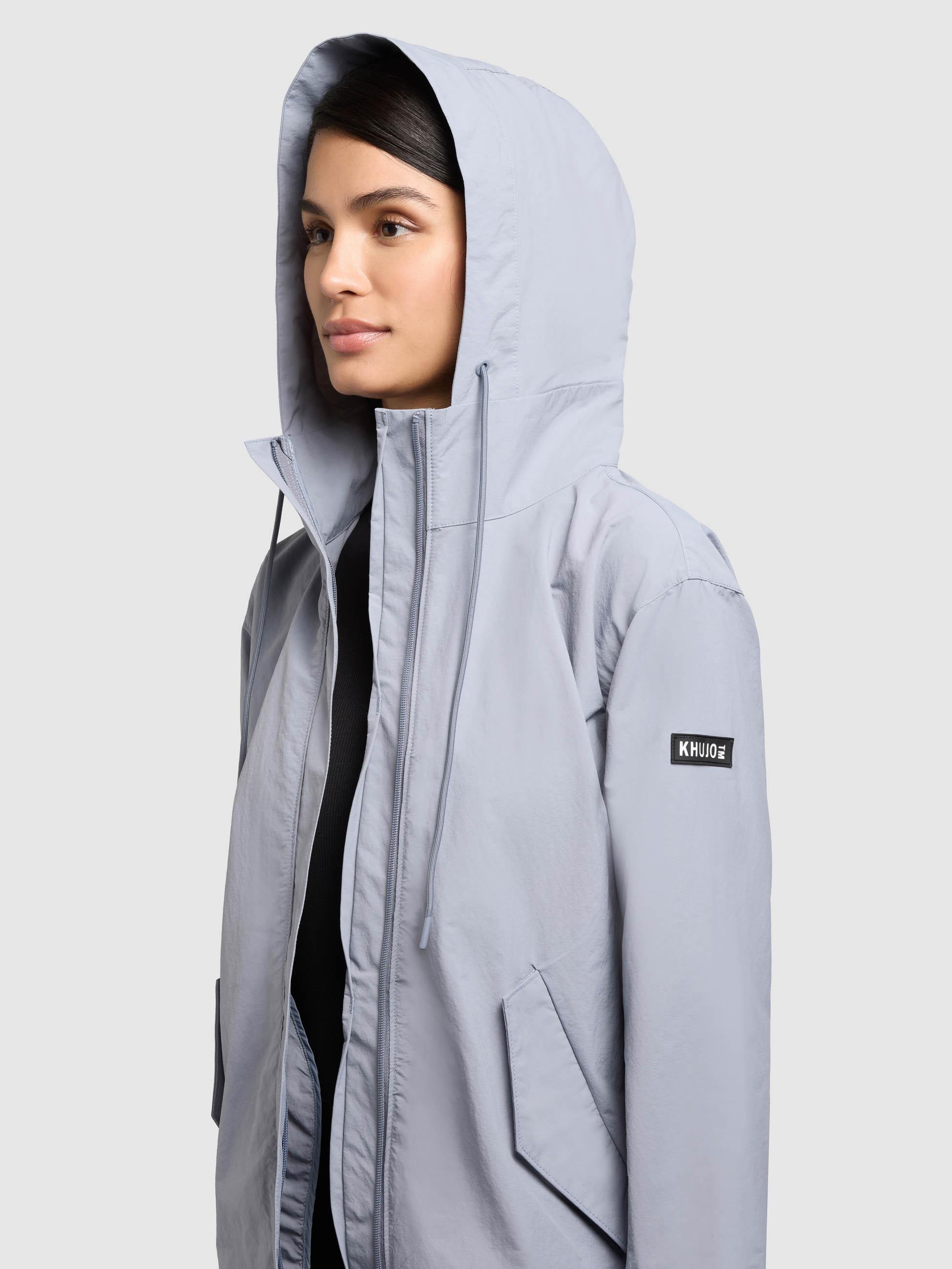 Kurzmantel mit Umhängetasche "Ameti" Misty Blue