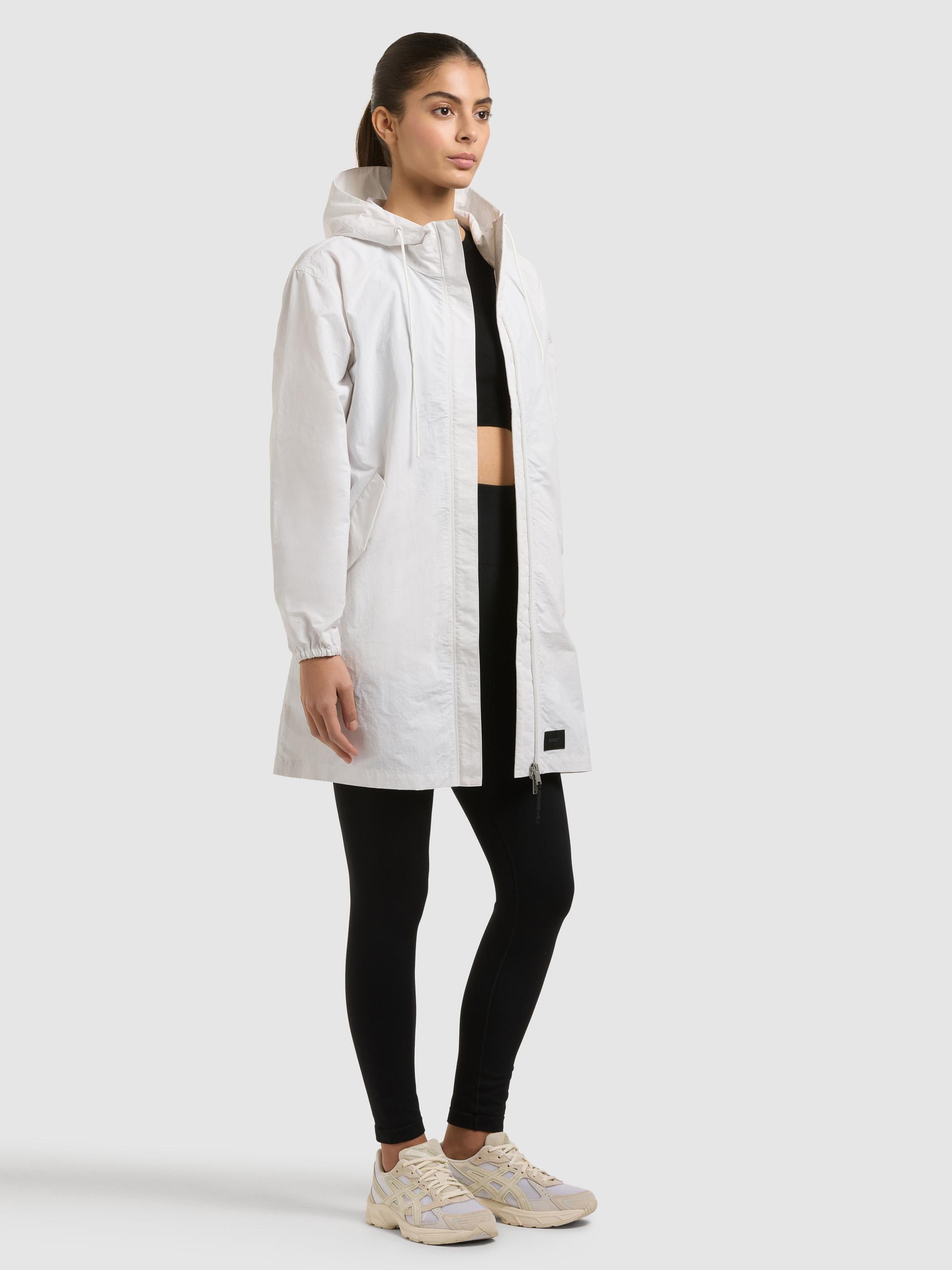 Kurzmantel mit Umhängetasche "Ameti" Offwhite