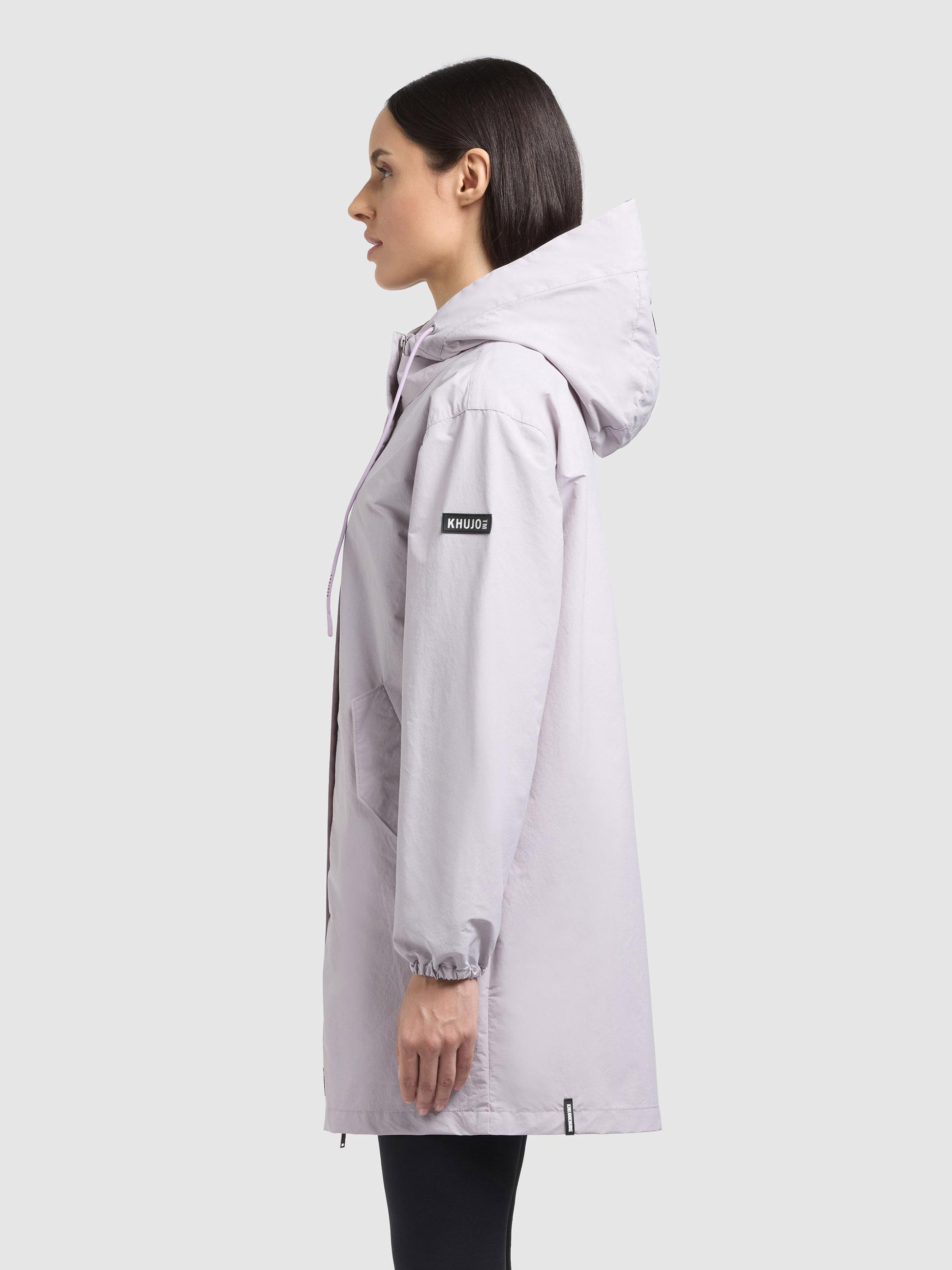 Kurzmantel mit Umhängetasche "Ameti" Raindrops Lilac