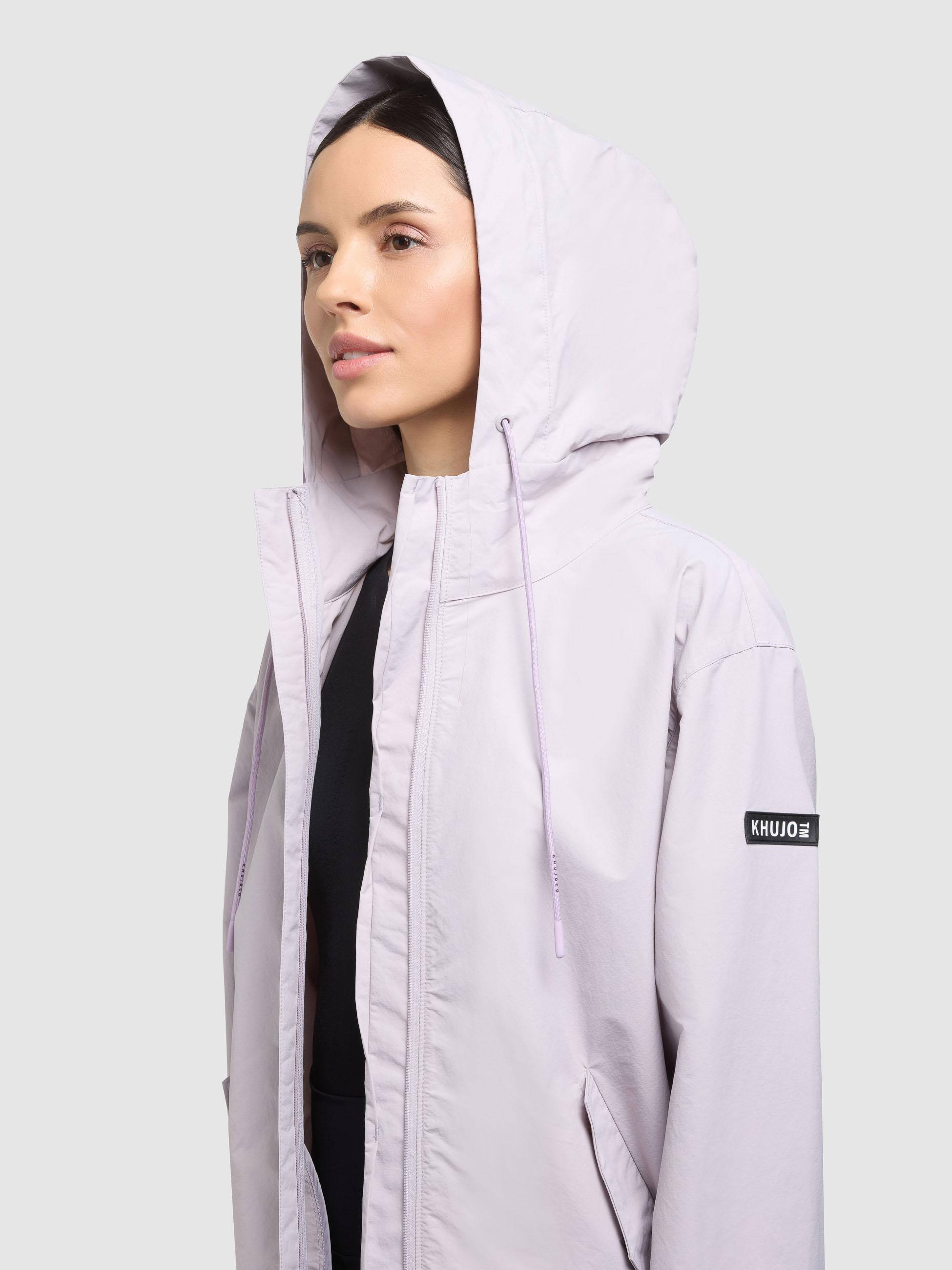Kurzmantel mit Umhängetasche "Ameti" Raindrops Lilac