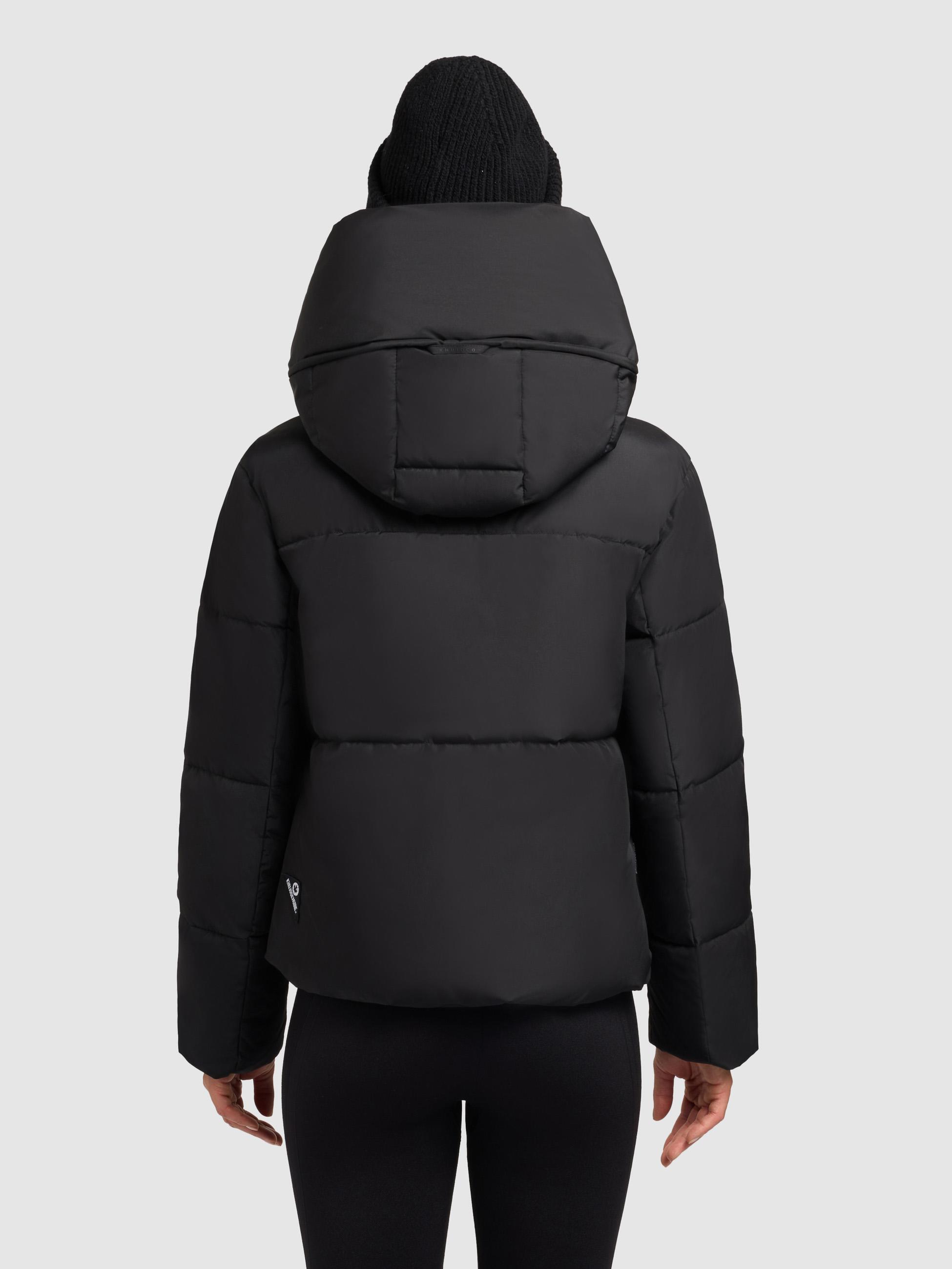 Winterjacke mit verstellbarerKapuze "Audrey Matt" Black