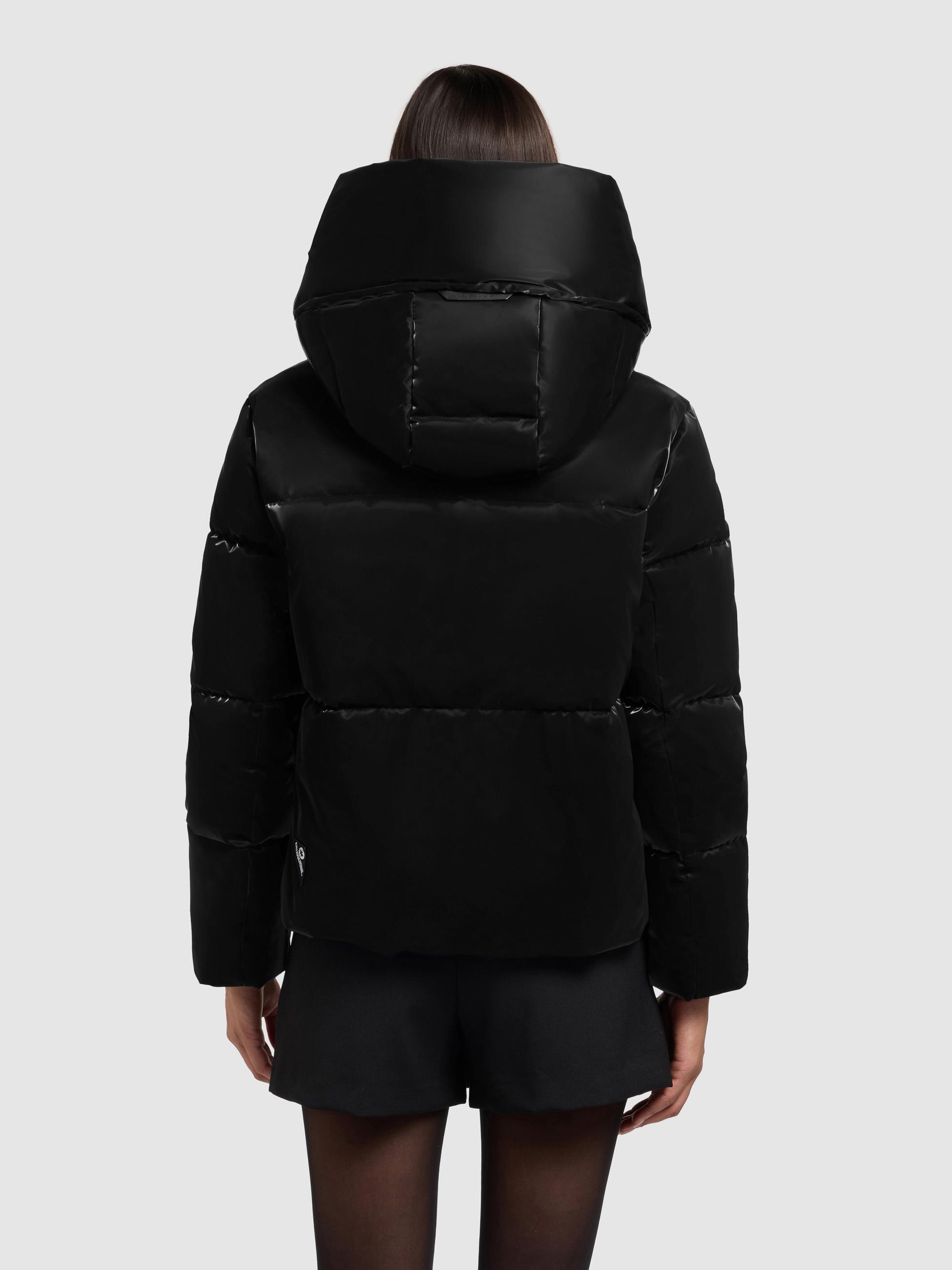 Glänzende Winter Steppjacke "Audrey Shiny" Black